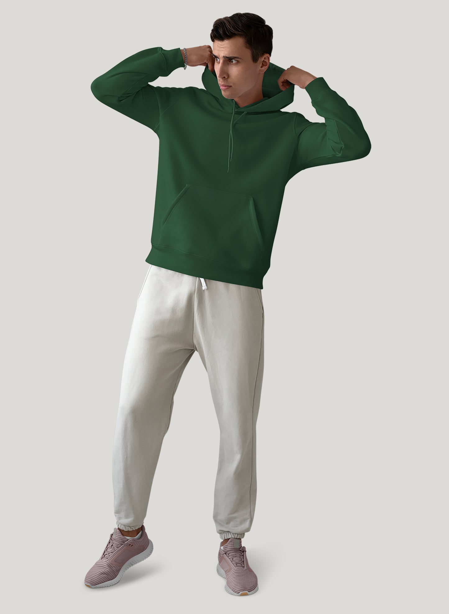 GREEN CLASSIC COMFORT HOODIE