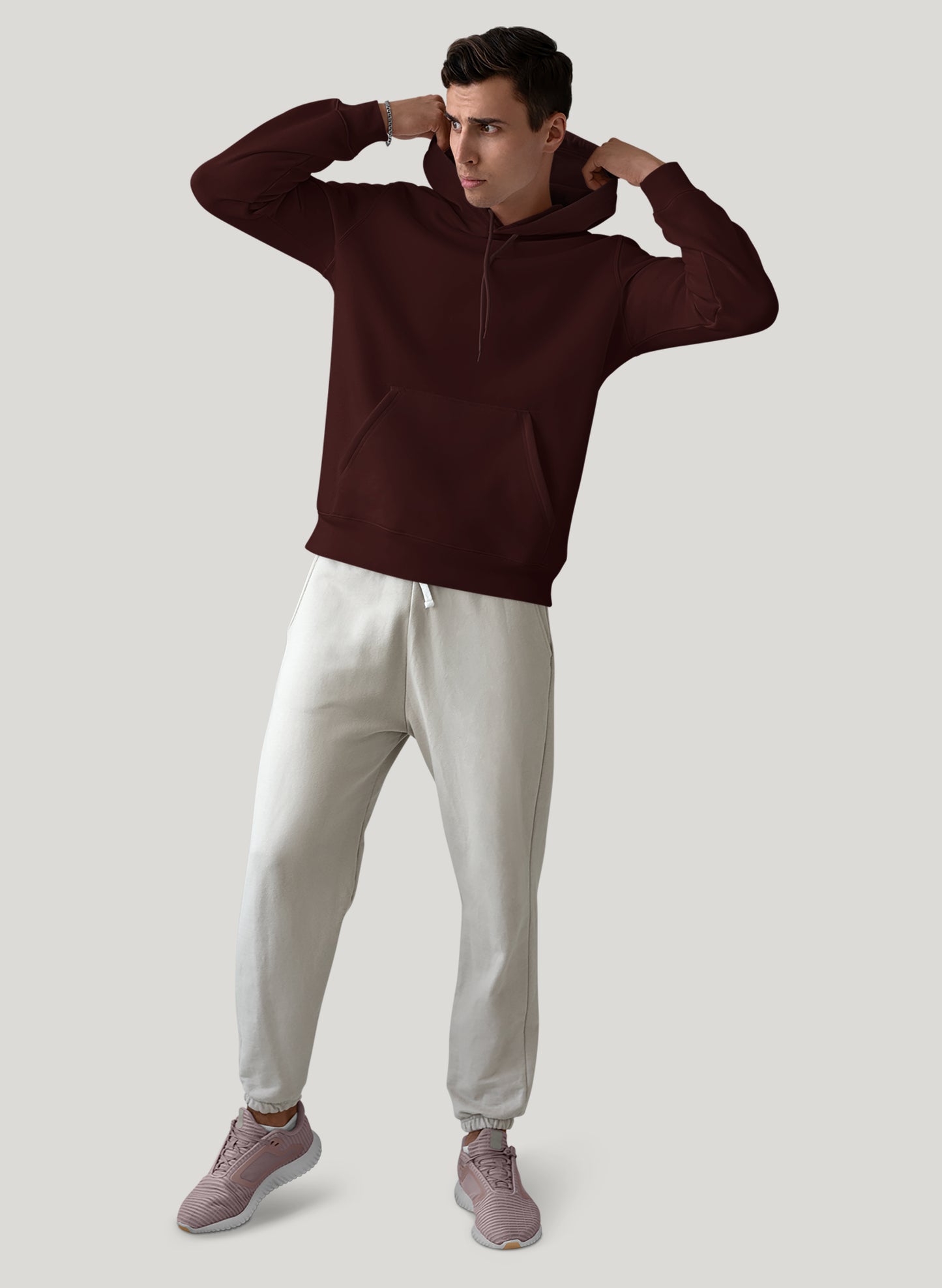 MAROON CLASSIC COMFORT HOODIE