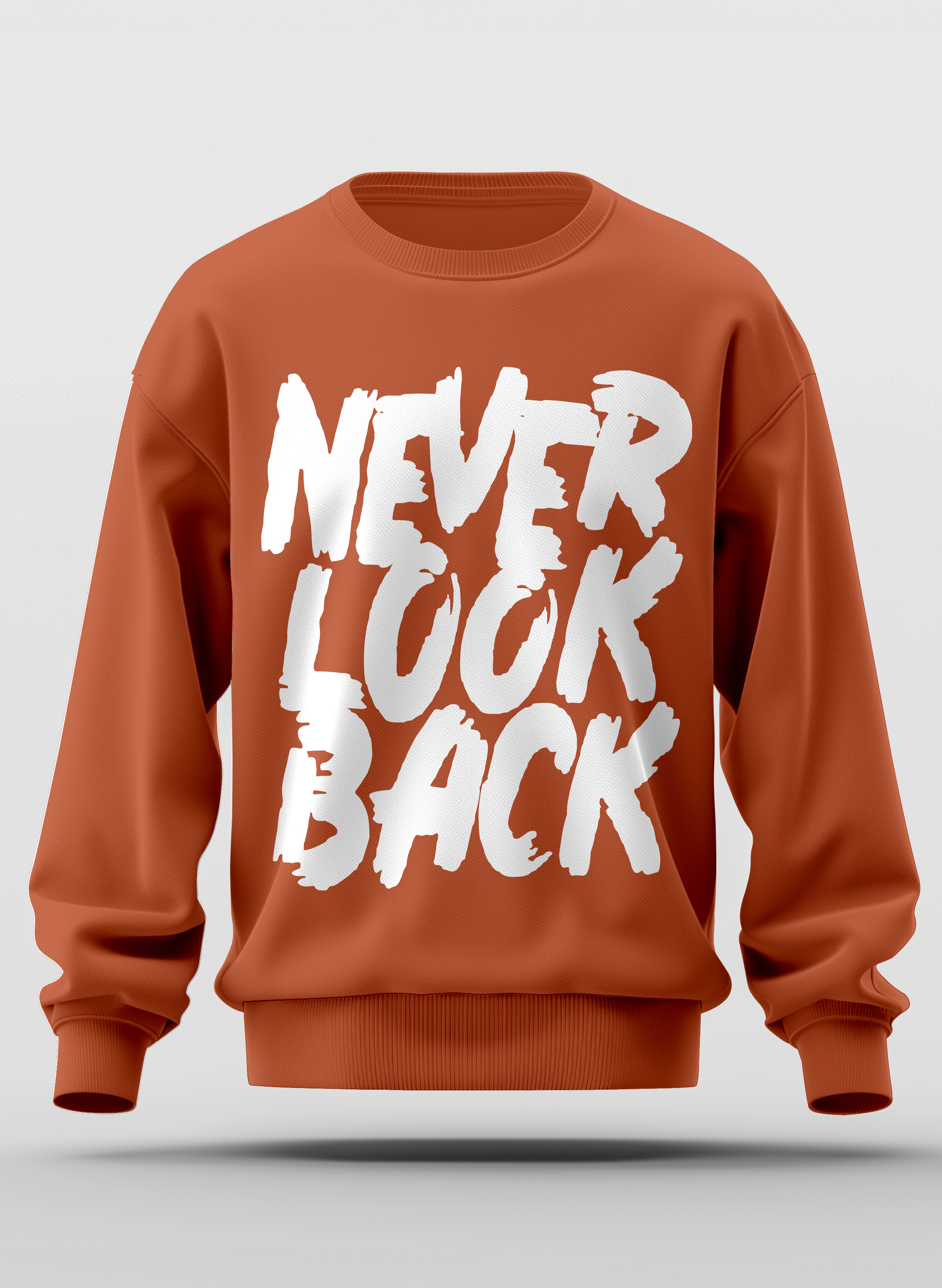 NEVER LOOK BACK CLASSIC SWEATSHIRT