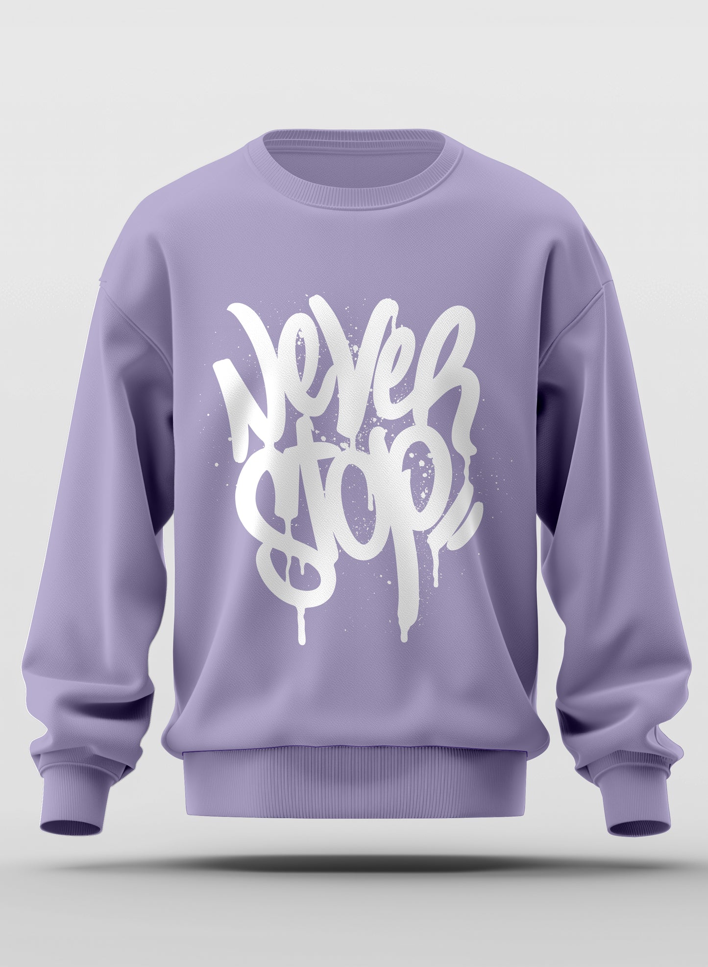 NEVER STOP CLASSIC SWEATSHIRT