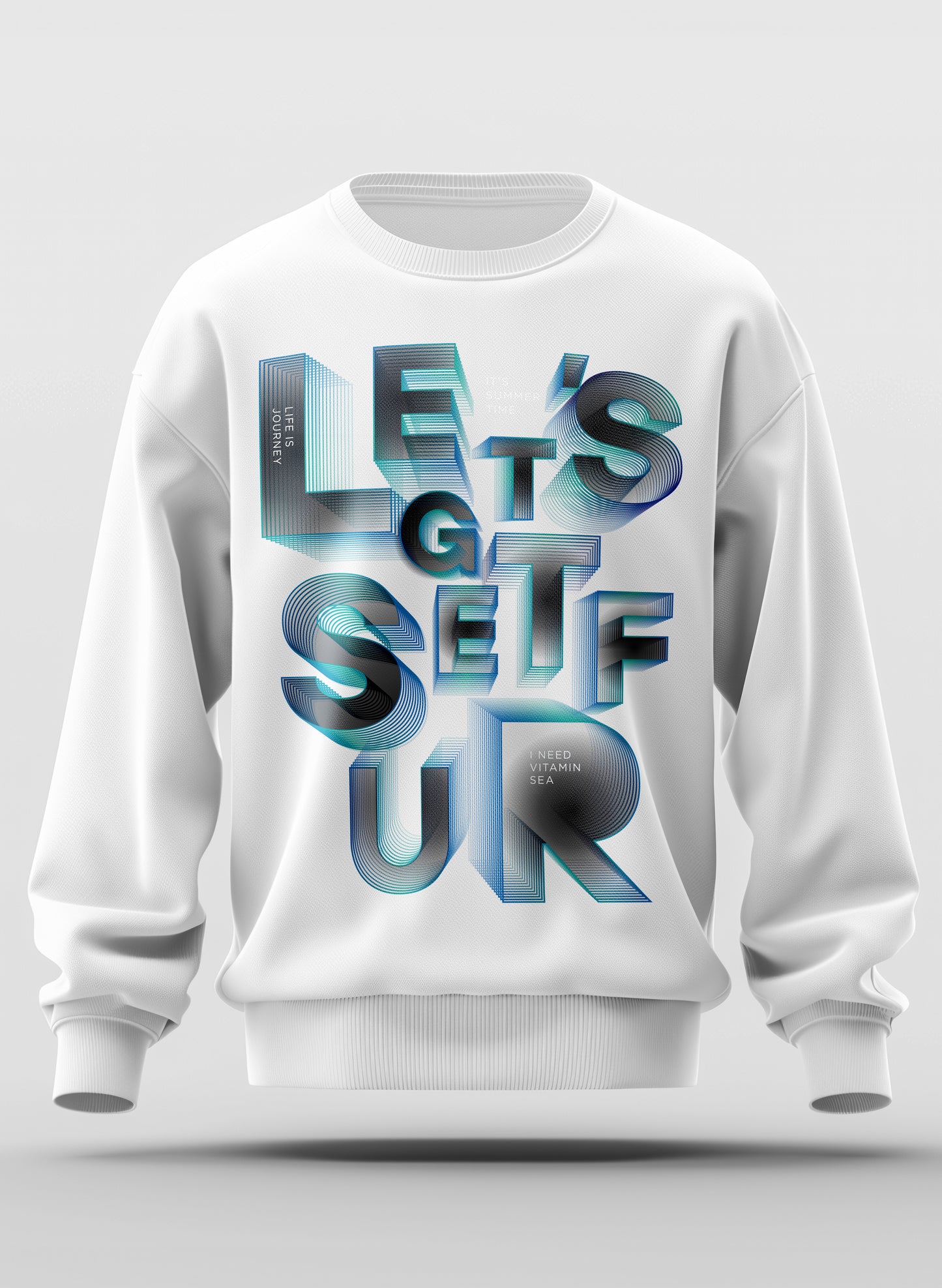 LET'S GET SURF CLASSIC SWEATSHIRT