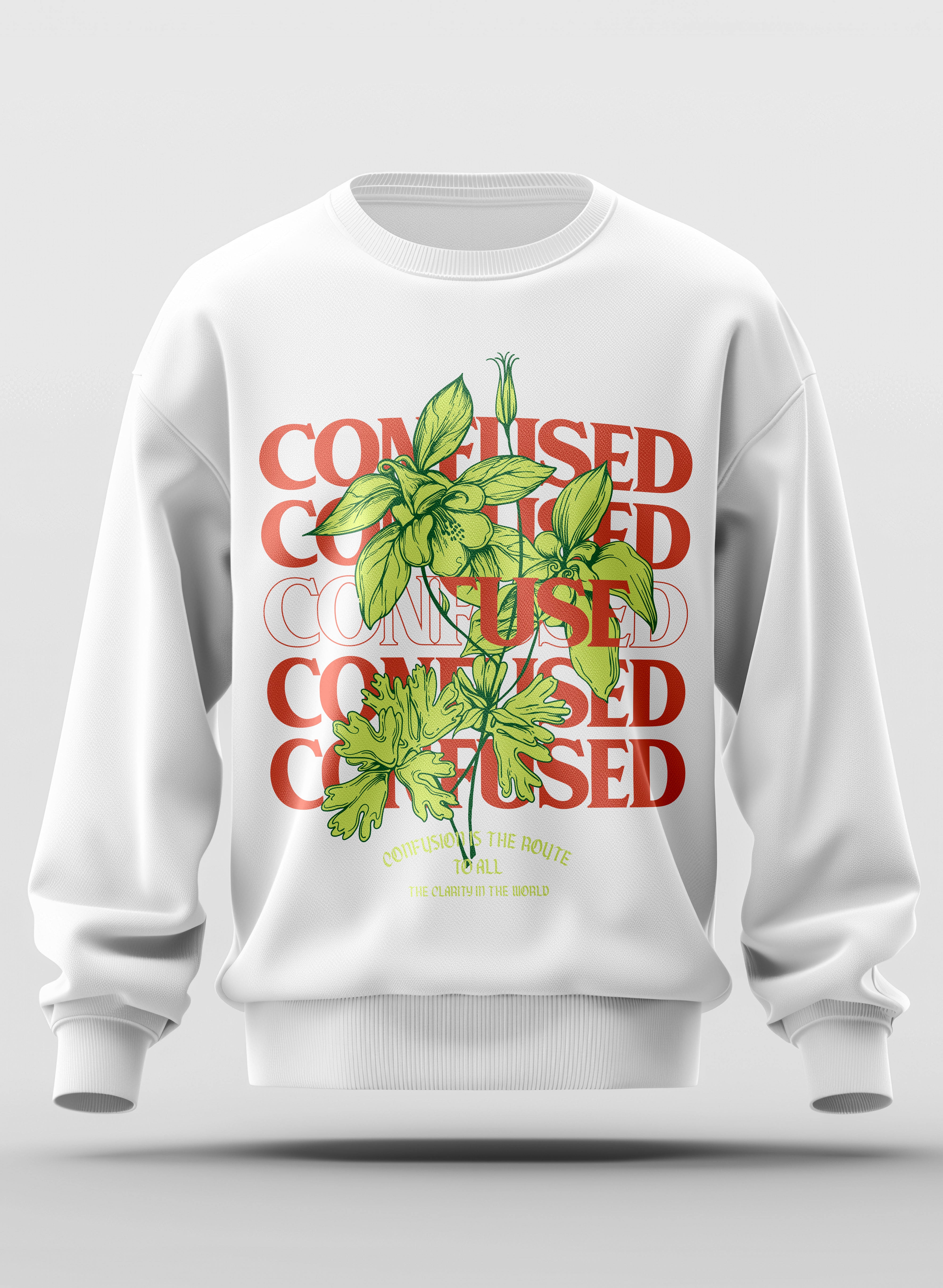 CONFUSED CLASSIC SWEATSHIRT