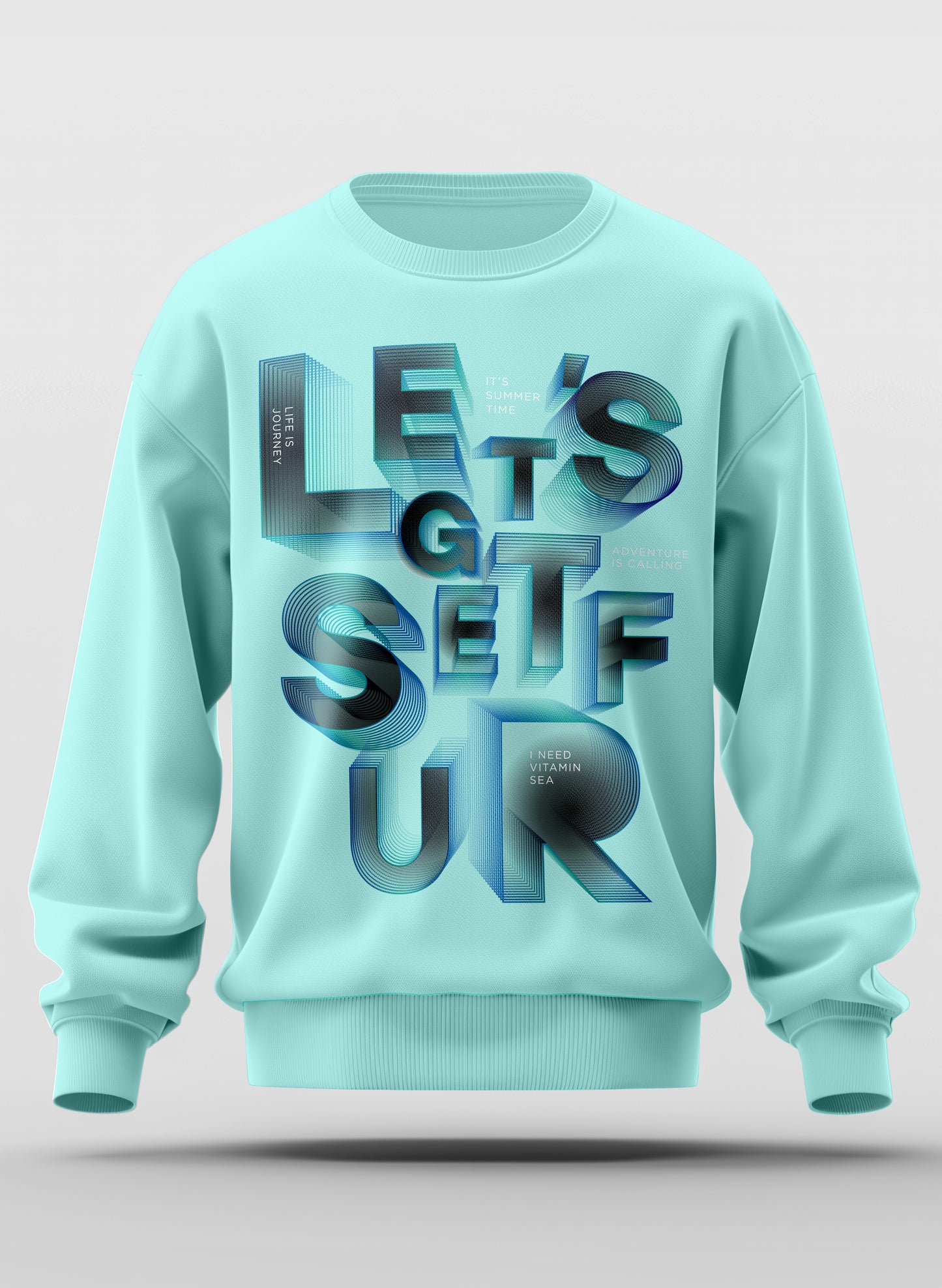 LET'S GET SURF CLASSIC SWEATSHIRT