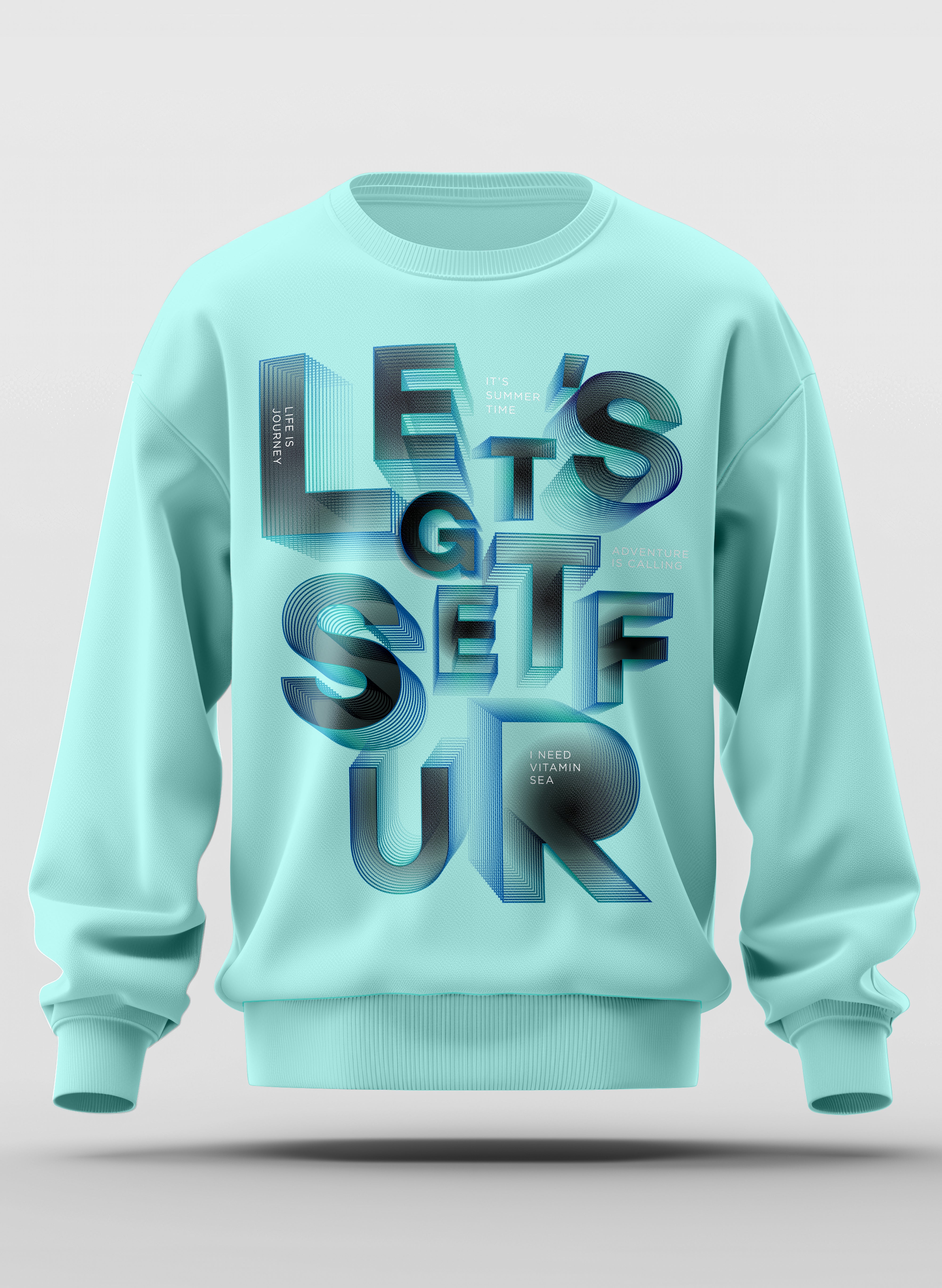 LET'S GET SURF CLASSIC SWEATSHIRT