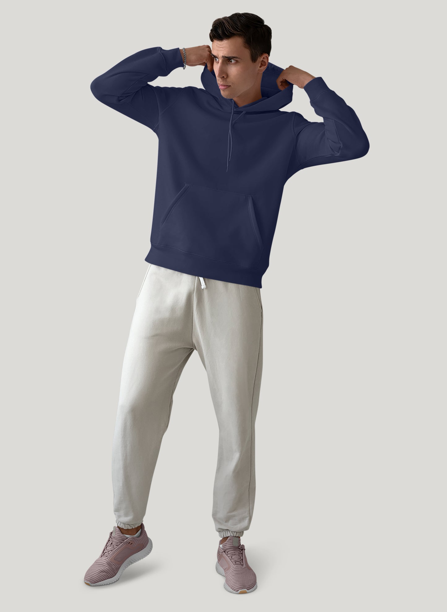 NAVY CLASSIC COMFORT HOODIE