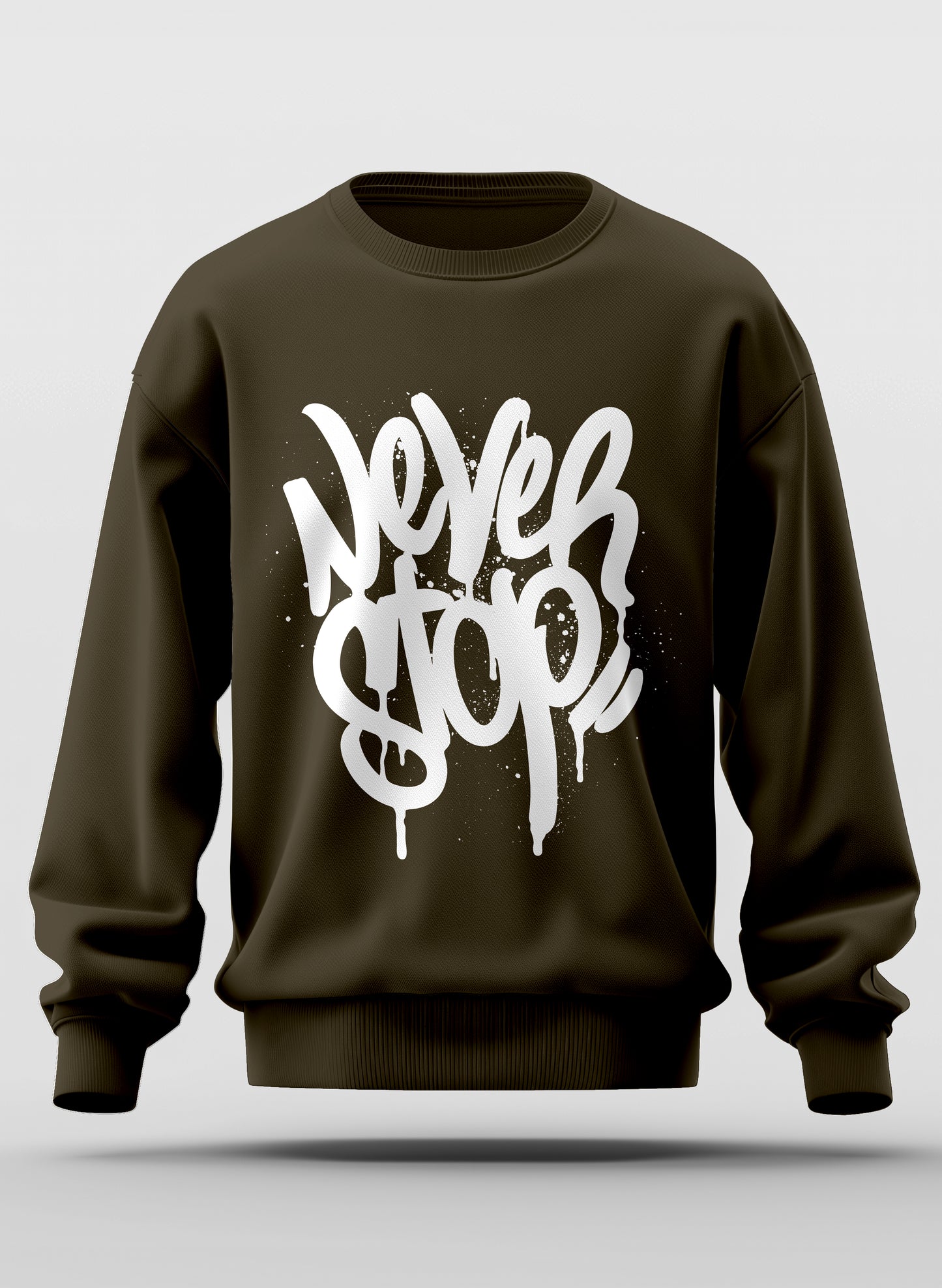 NEVER STOP CLASSIC SWEATSHIRT