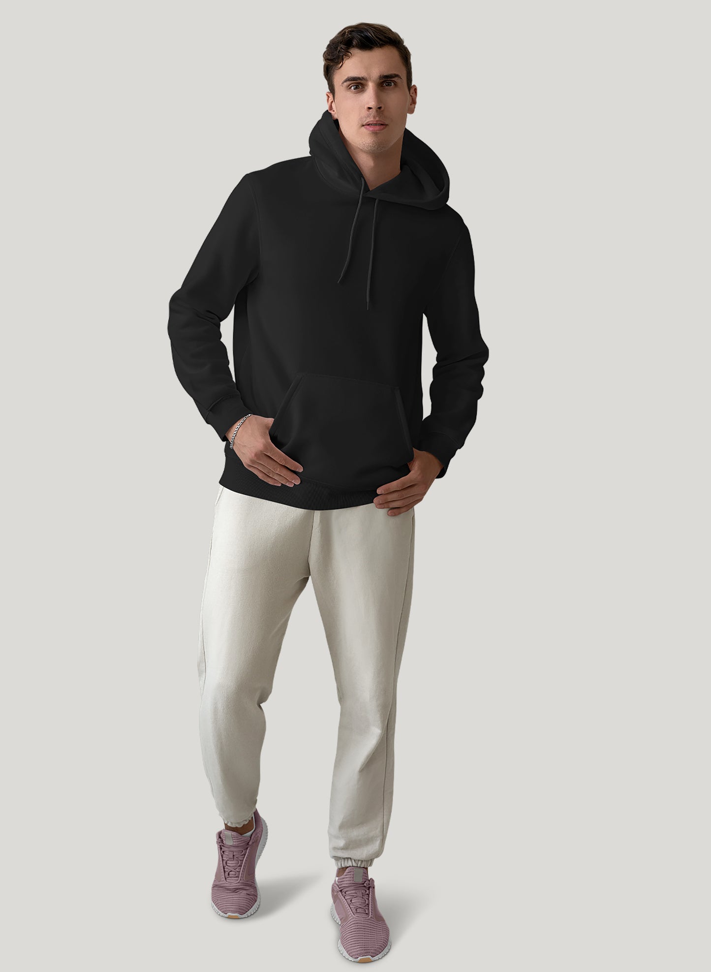 BLACK CLASSIC COMFORT HOODIE