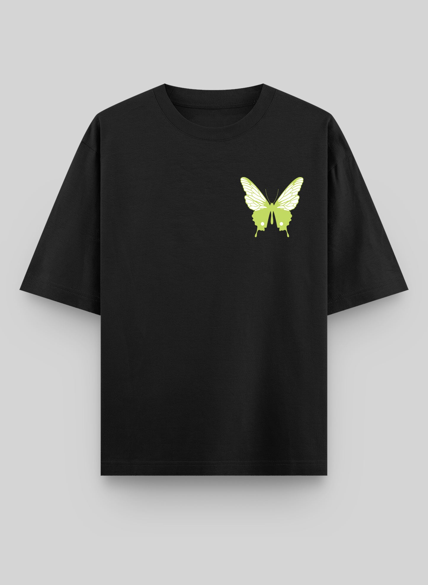 AUTHENTIC BUTTERFLY COTTON OVERSIZED T-SHIRT