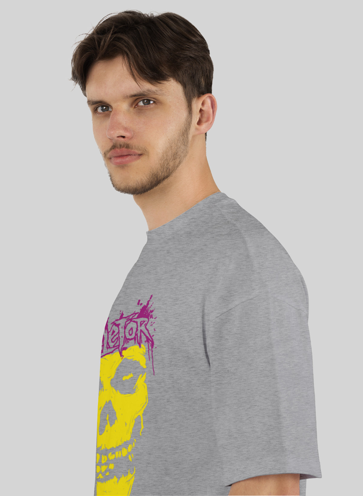 SKELETOR COTTON OVERSIZED T-SHIRT