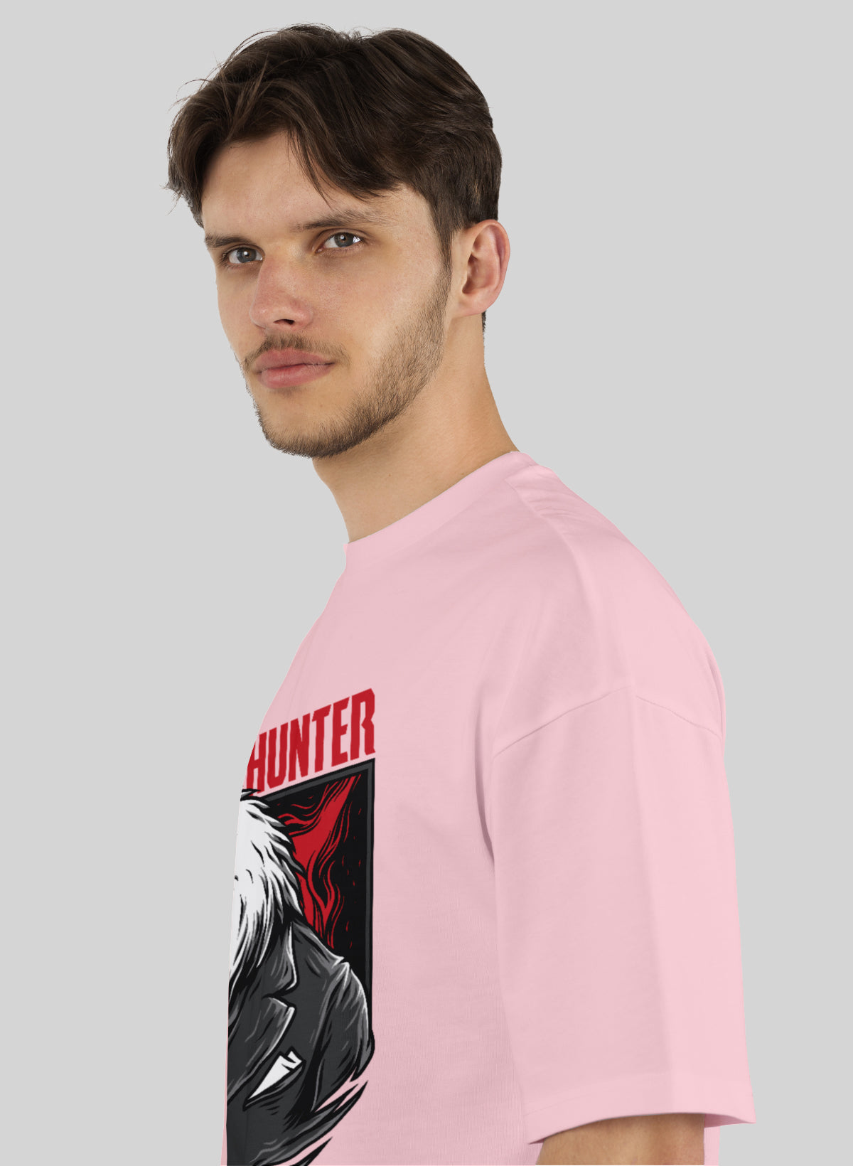 DARK HUNTER COTTON OVERSIZED T-SHIRT