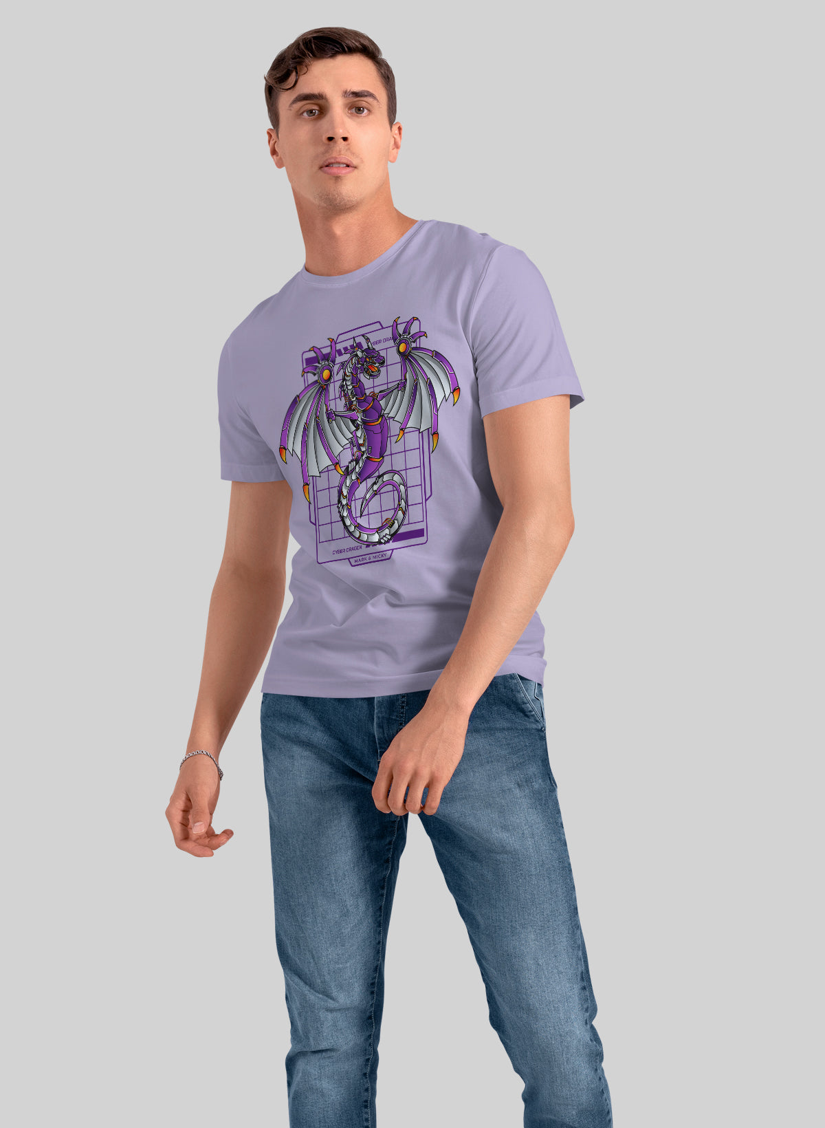 CYBER DRAGON SURGE CREW NECK T-SHIRT