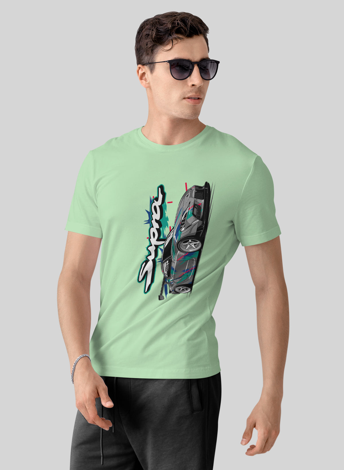 SUPRA STREET RACER CREW NECK T-SHIRT