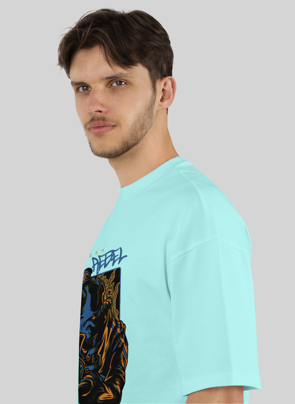 TOTAL REBEL COTTON OVERSIZED T-SHIRT