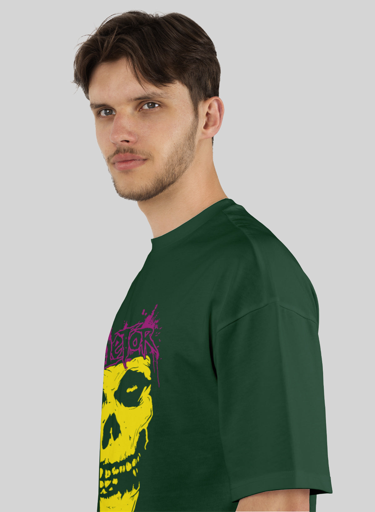 SKELETOR COTTON OVERSIZED T-SHIRT