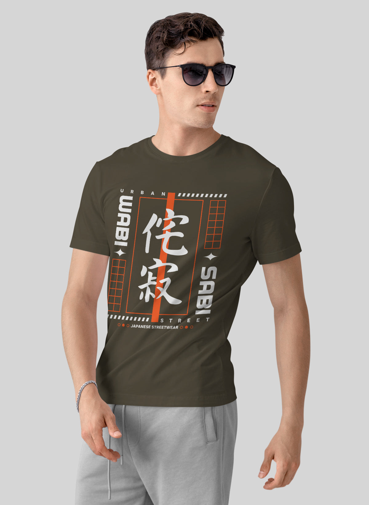 JAPANESE STREET FUSION CREW NECK T-SHIRT