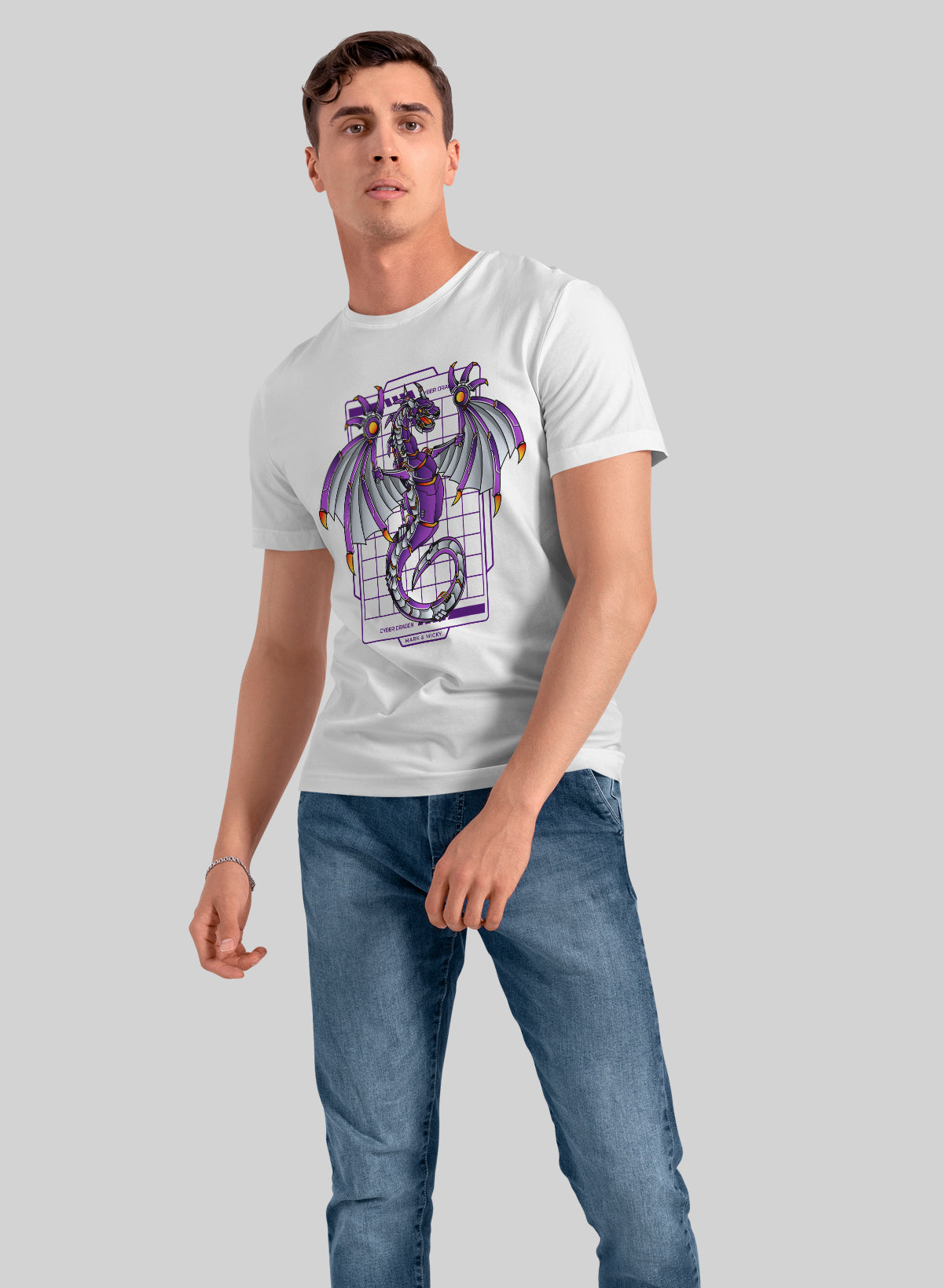 CYBER DRAGON SURGE CREW NECK T-SHIRT