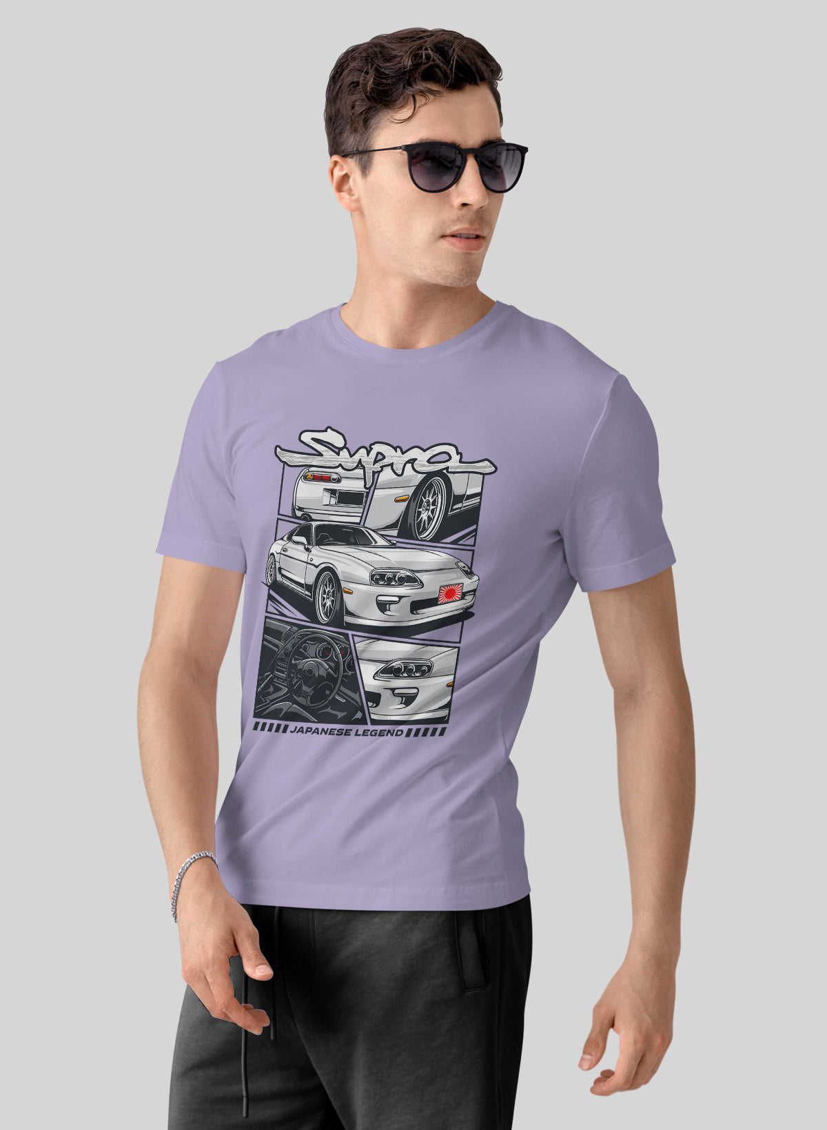 SUPRA JAPANESE LEGEND CREW NECK T-SHIRT