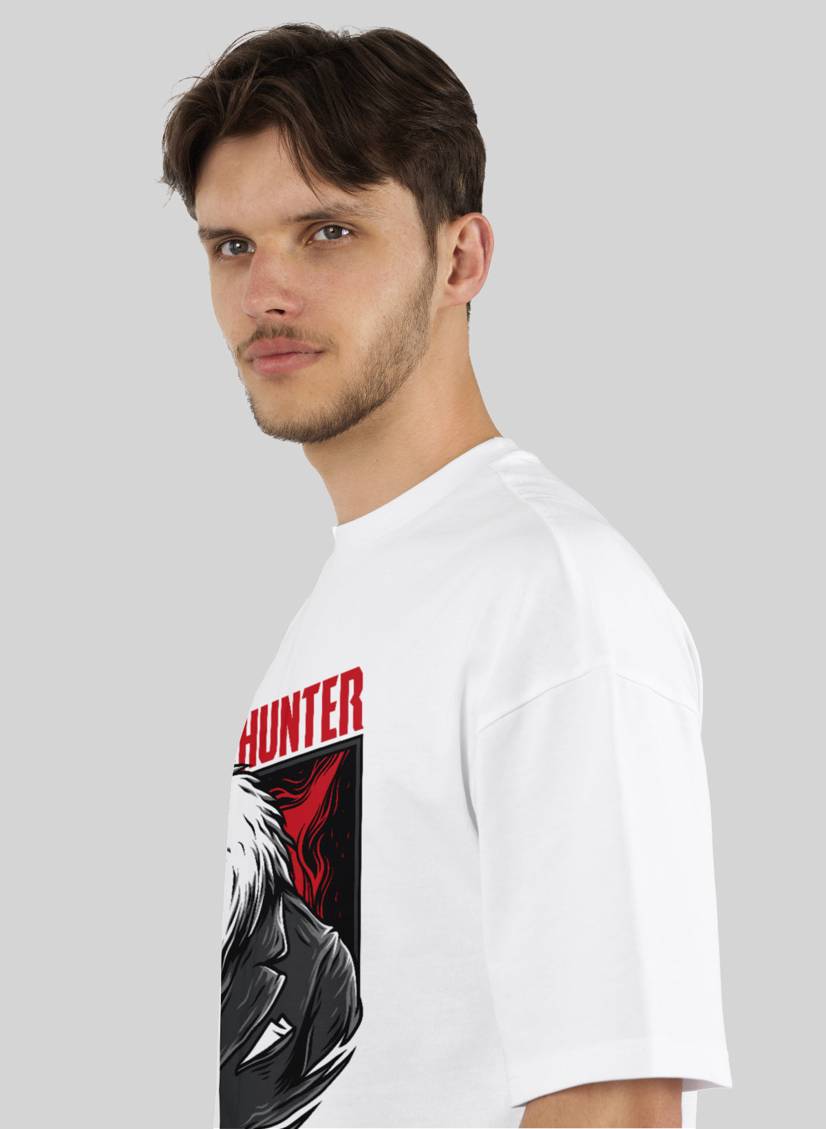 DARK HUNTER COTTON OVERSIZED T-SHIRT