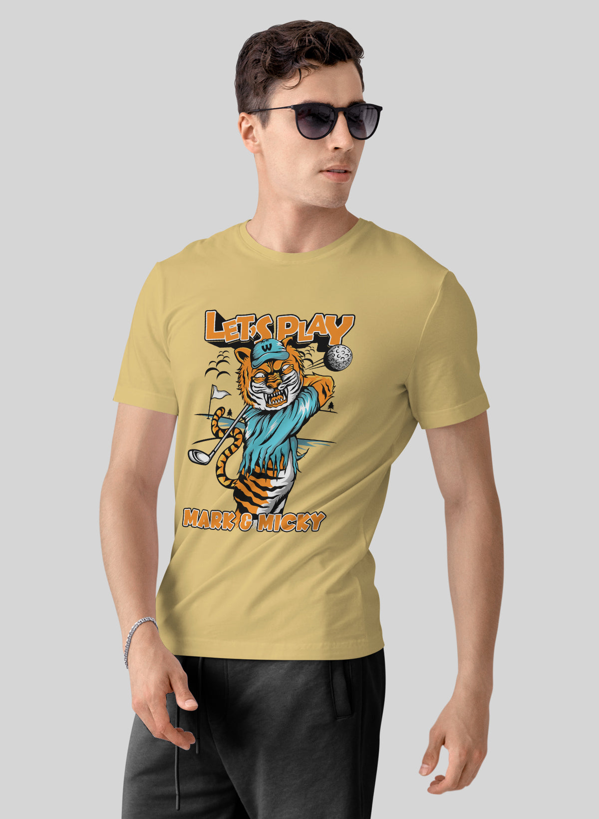 LET'S PLAY CREW NECK T-SHIRT