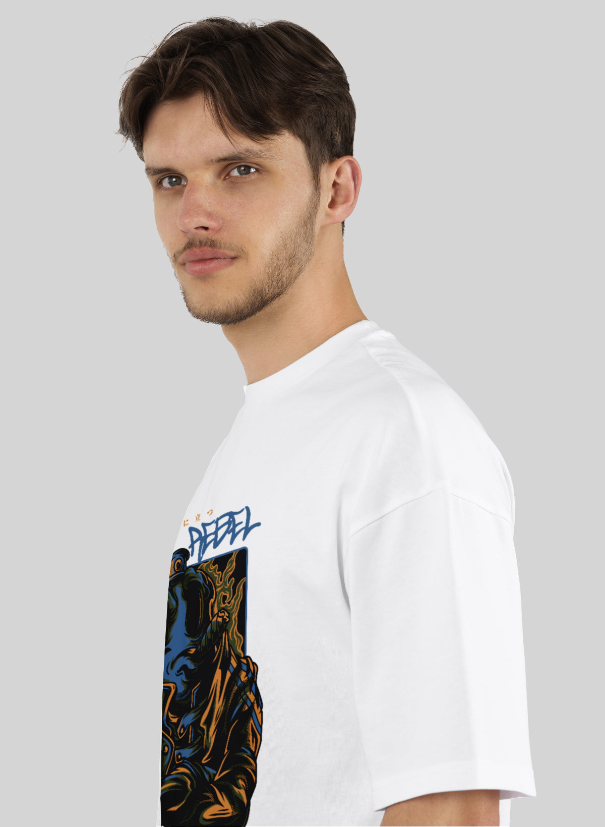 TOTAL REBEL COTTON OVERSIZED T-SHIRT