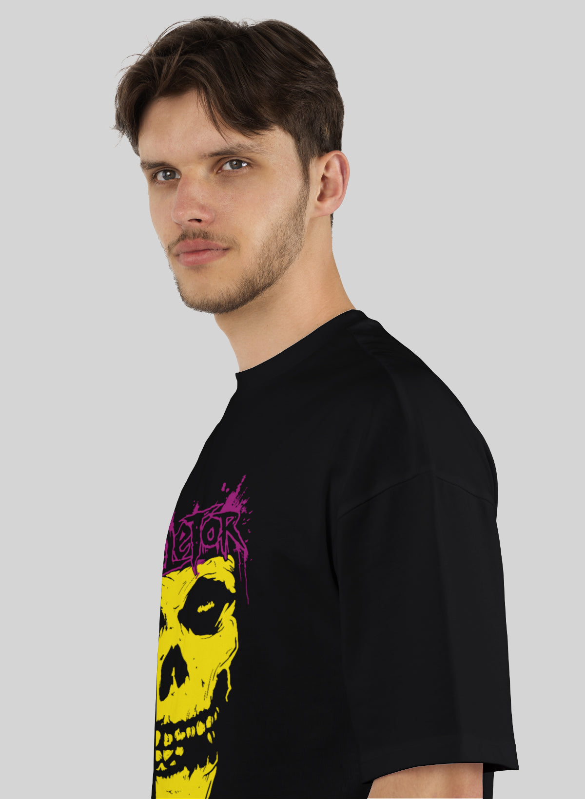 SKELETOR COTTON OVERSIZED T-SHIRT