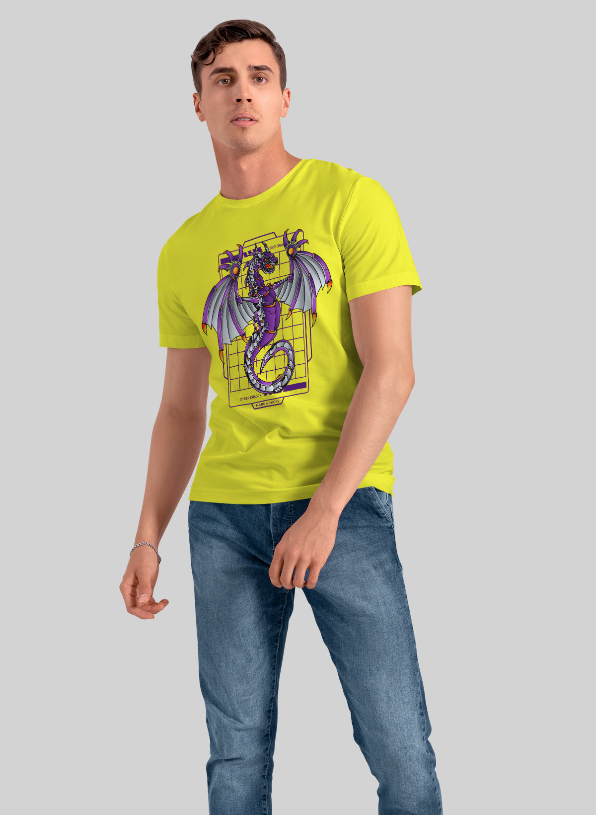 CYBER DRAGON SURGE CREW NECK T-SHIRT