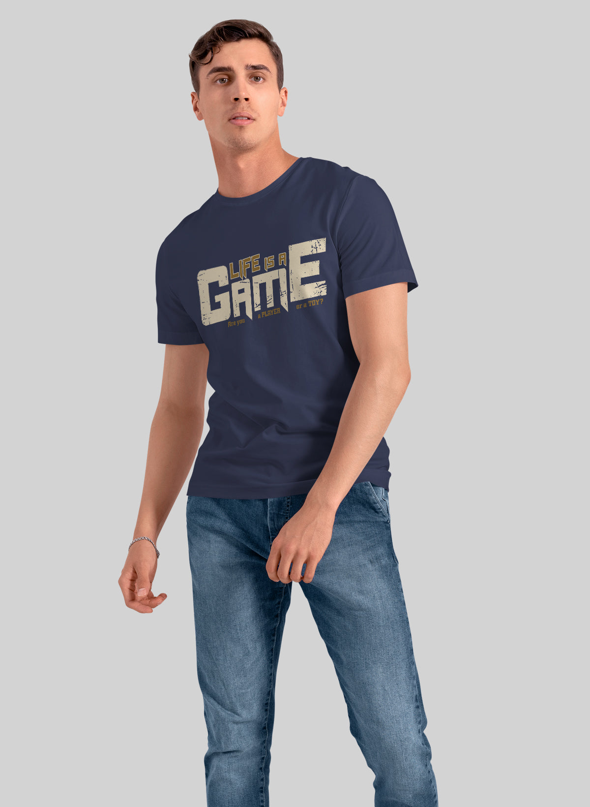 PLAYER RO TOY THE GAME OF LIFE CREW NECK T-SHIRT