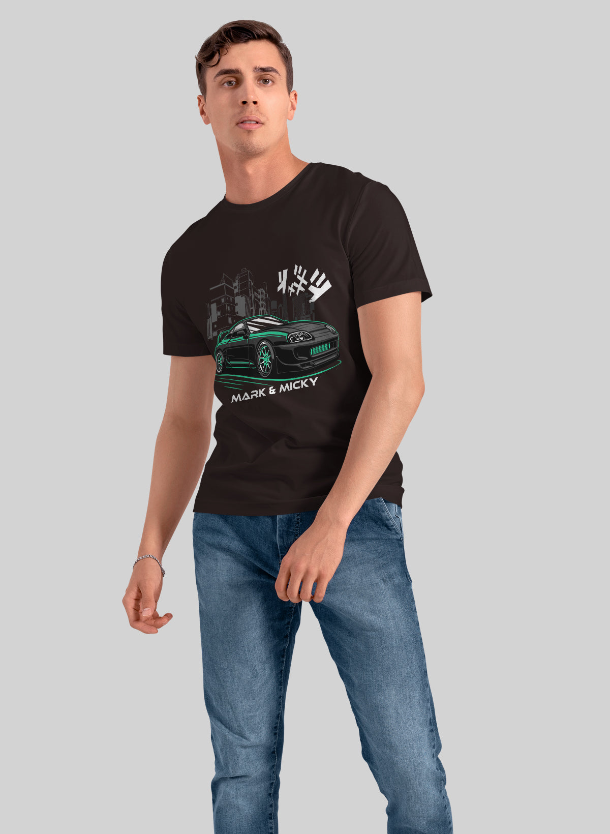 NEON NIGHTRIDER CREW NECK T-SHIRT