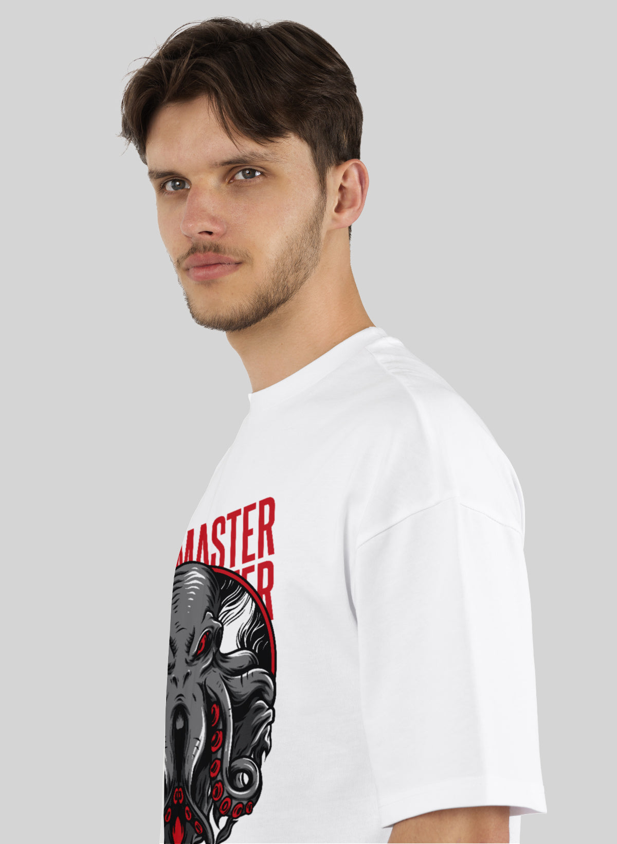 BOSS MASTER COTTON OVERSIZED T-SHIRT