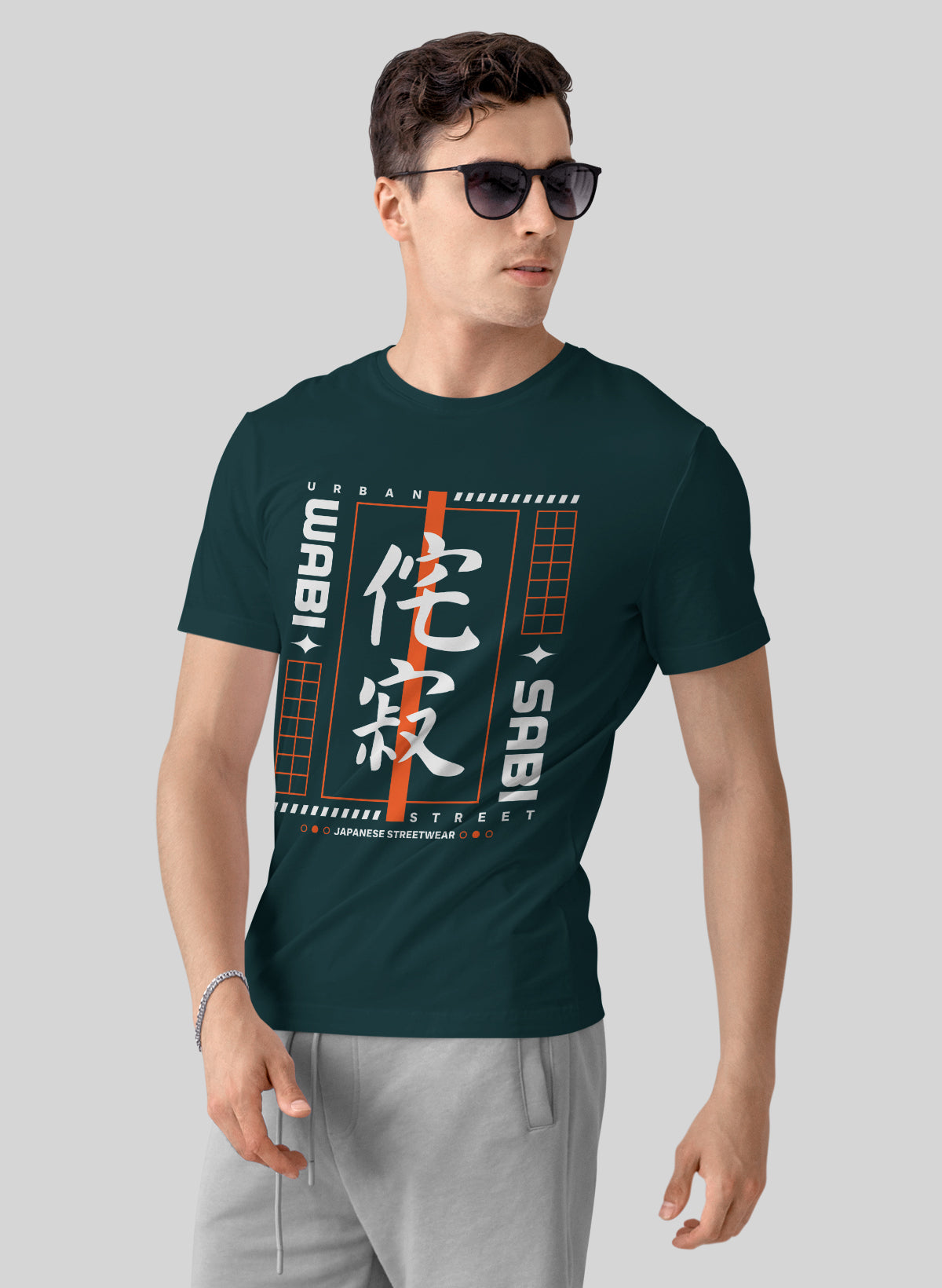 JAPANESE STREET FUSION CREW NECK T-SHIRT