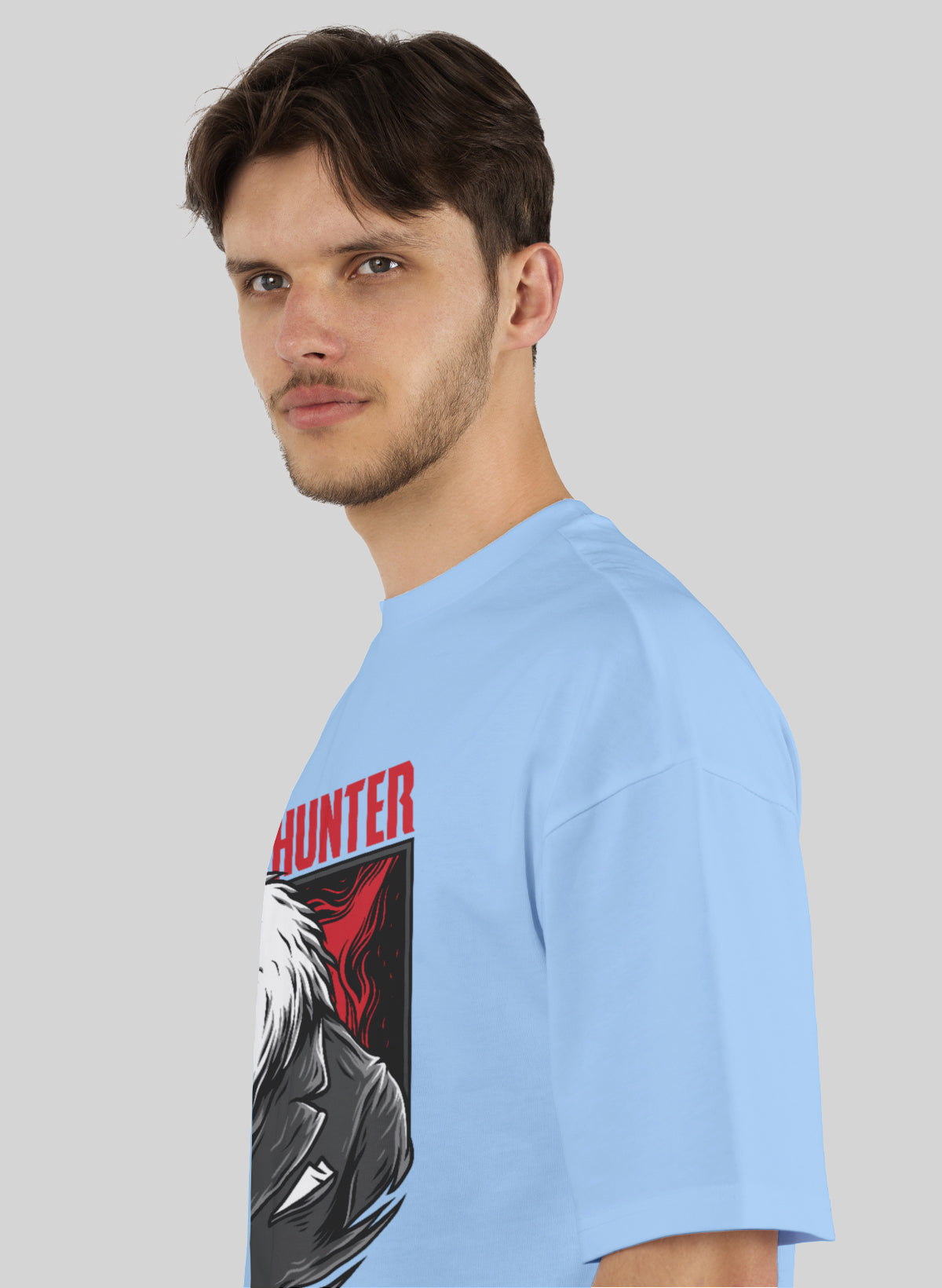 DARK HUNTER COTTON OVERSIZED T-SHIRT