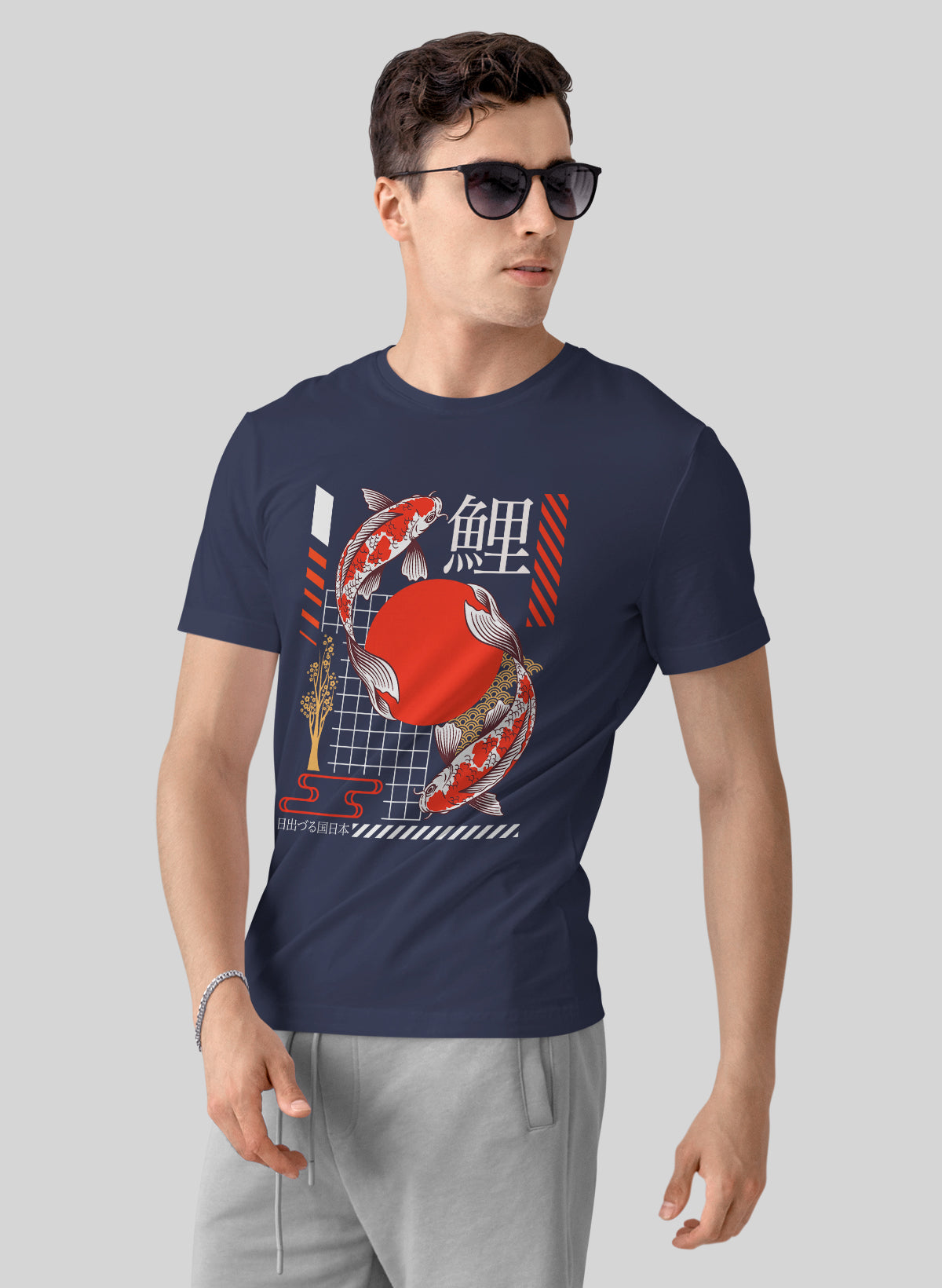 KOI ASCENSION MODERN JAPAN CREW NECK T-SHIRT