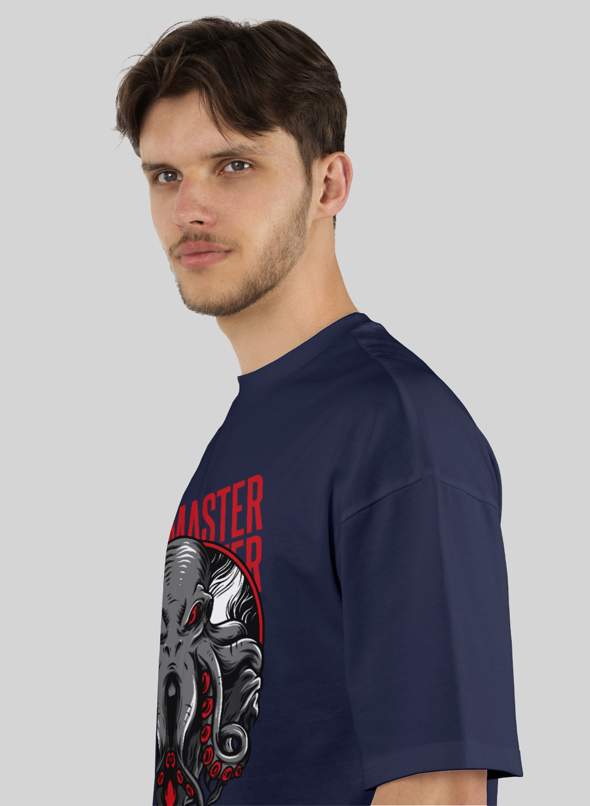 BOSS MASTER COTTON OVERSIZED T-SHIRT