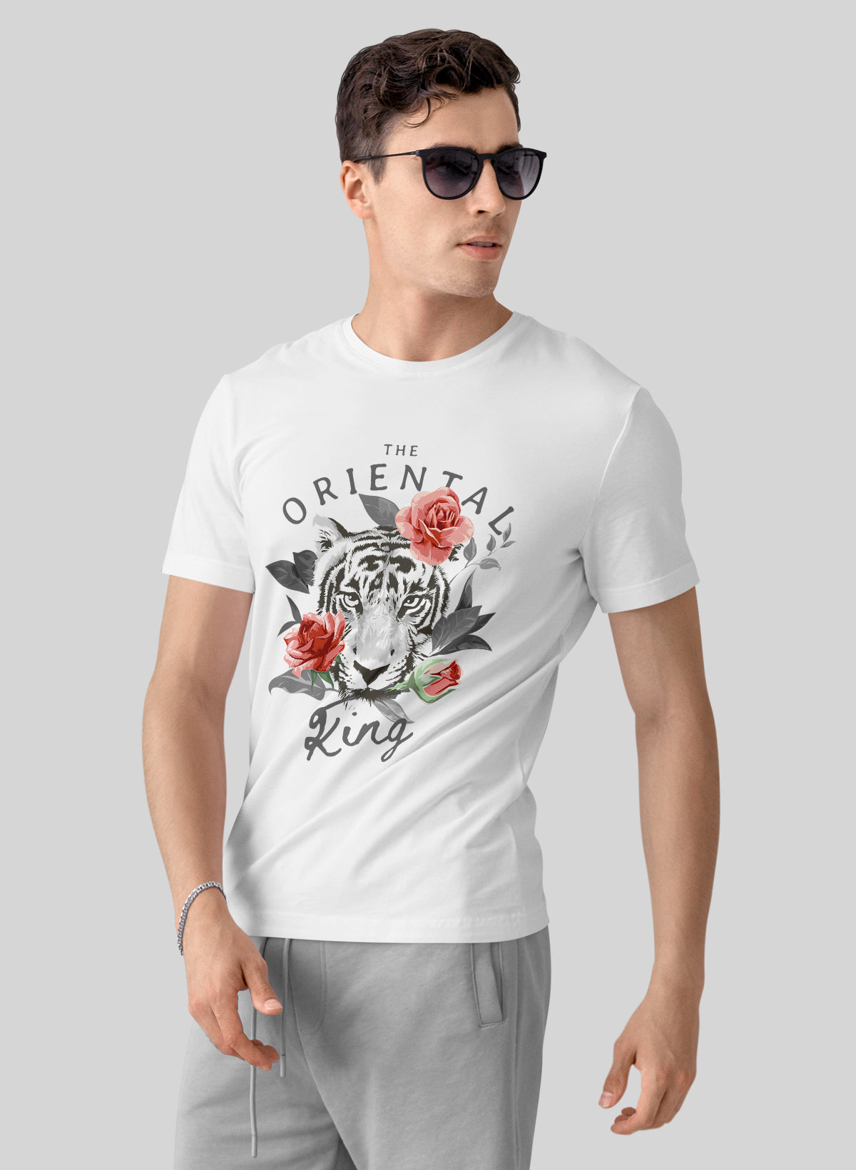 THE ORIENTAL KING CREW NECK T-SHIRT