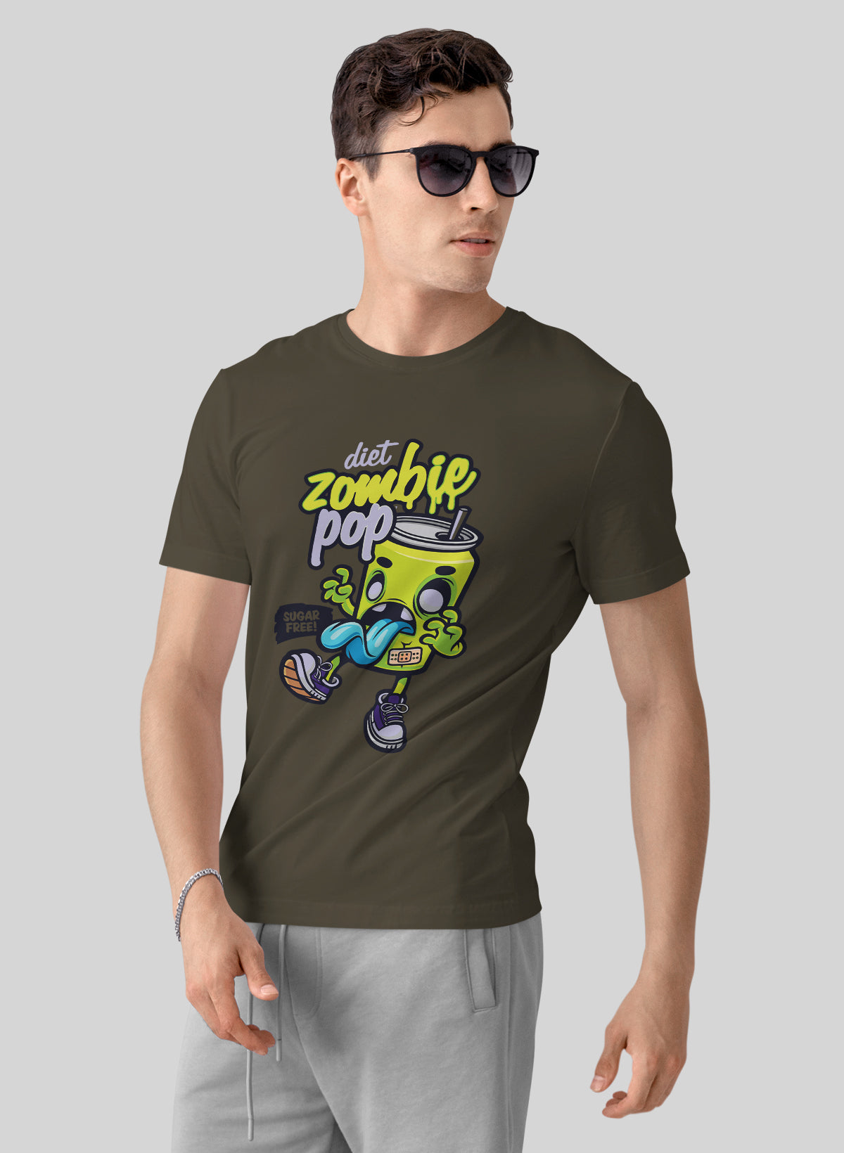 DIET ZOMBIE POP CREW NECK T-SHIRT