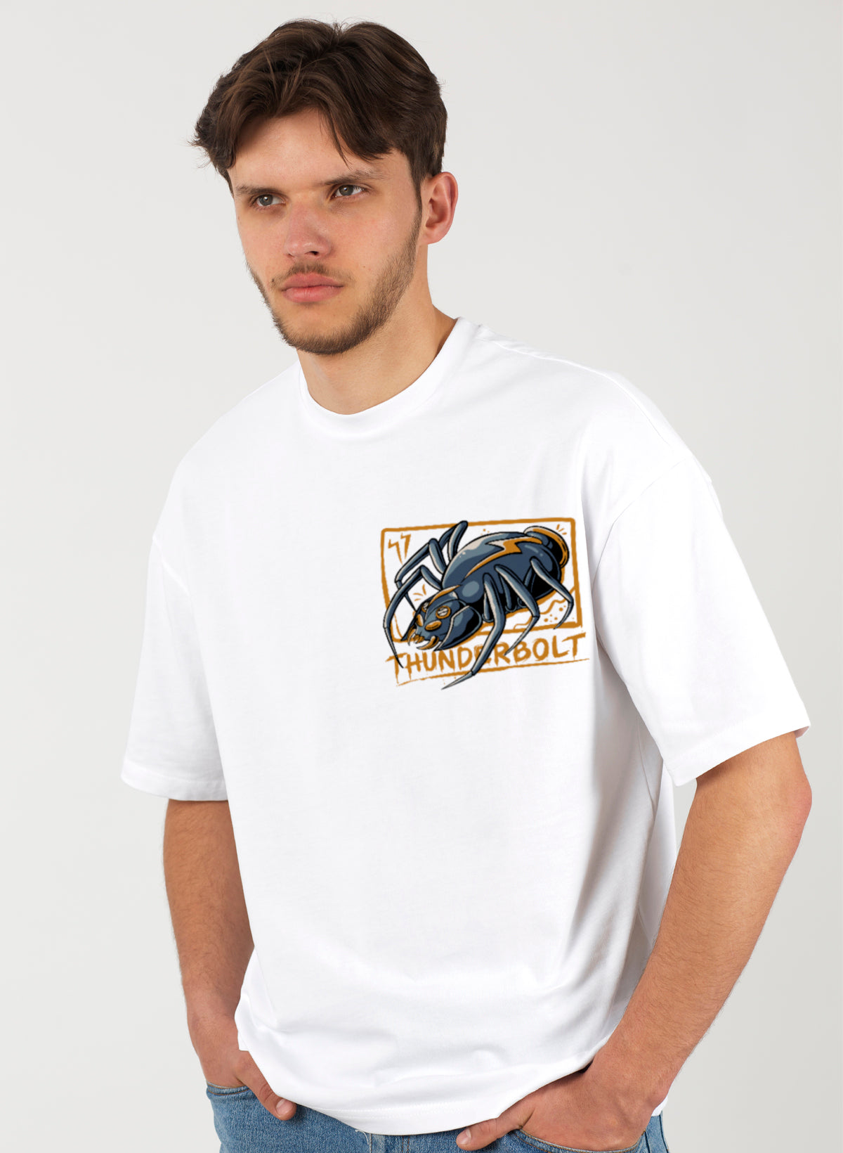 THUNDERBOLT COTTON OVERSIZED T-SHIRT