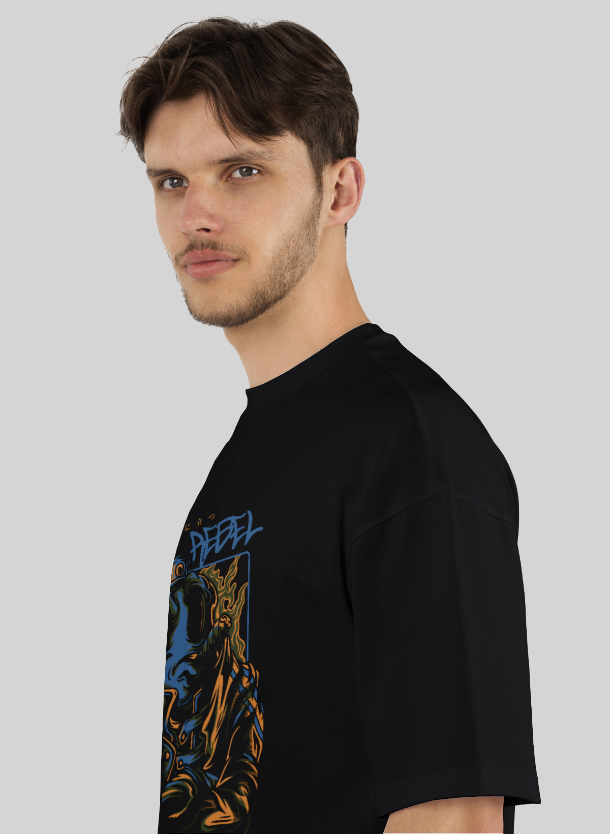 TOTAL REBEL COTTON OVERSIZED T-SHIRT