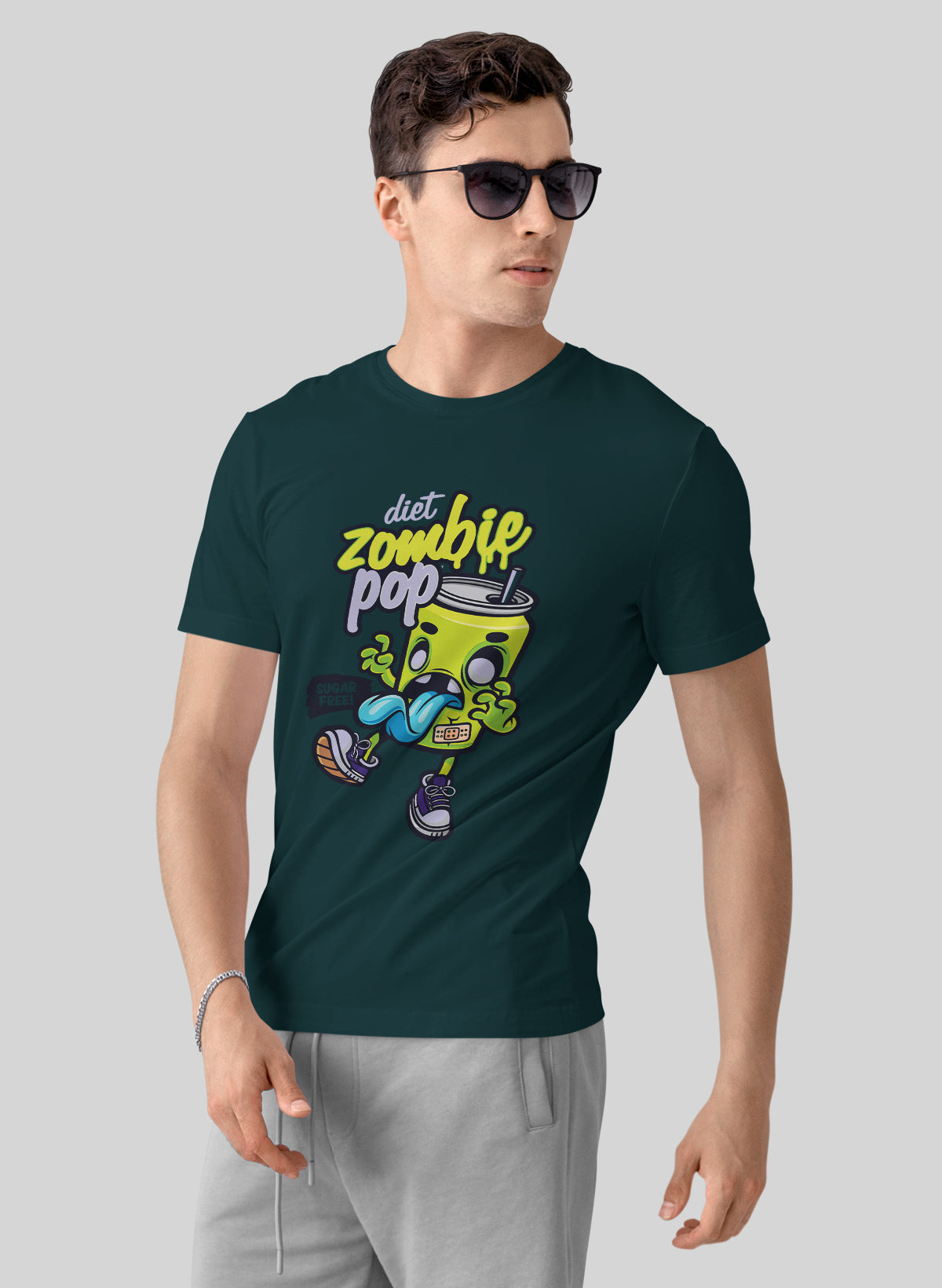 DIET ZOMBIE POP CREW NECK T-SHIRT