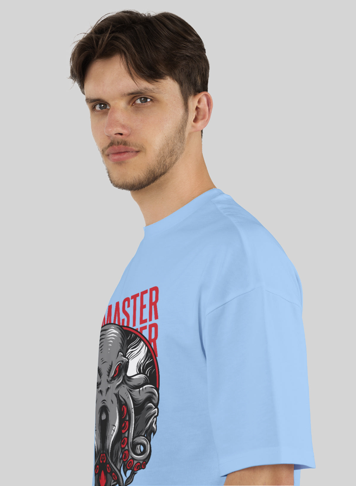 BOSS MASTER COTTON OVERSIZED T-SHIRT