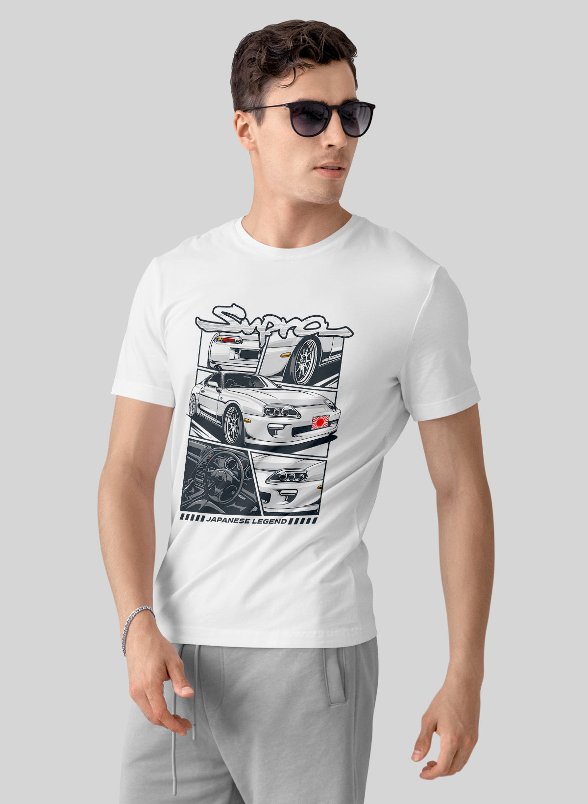 SUPRA JAPANESE LEGEND CREW NECK T-SHIRT