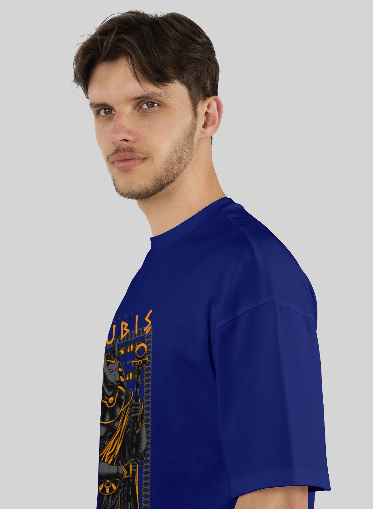 WARRIOR ANUBIS COTTON OVERSIZED T-SHIRT