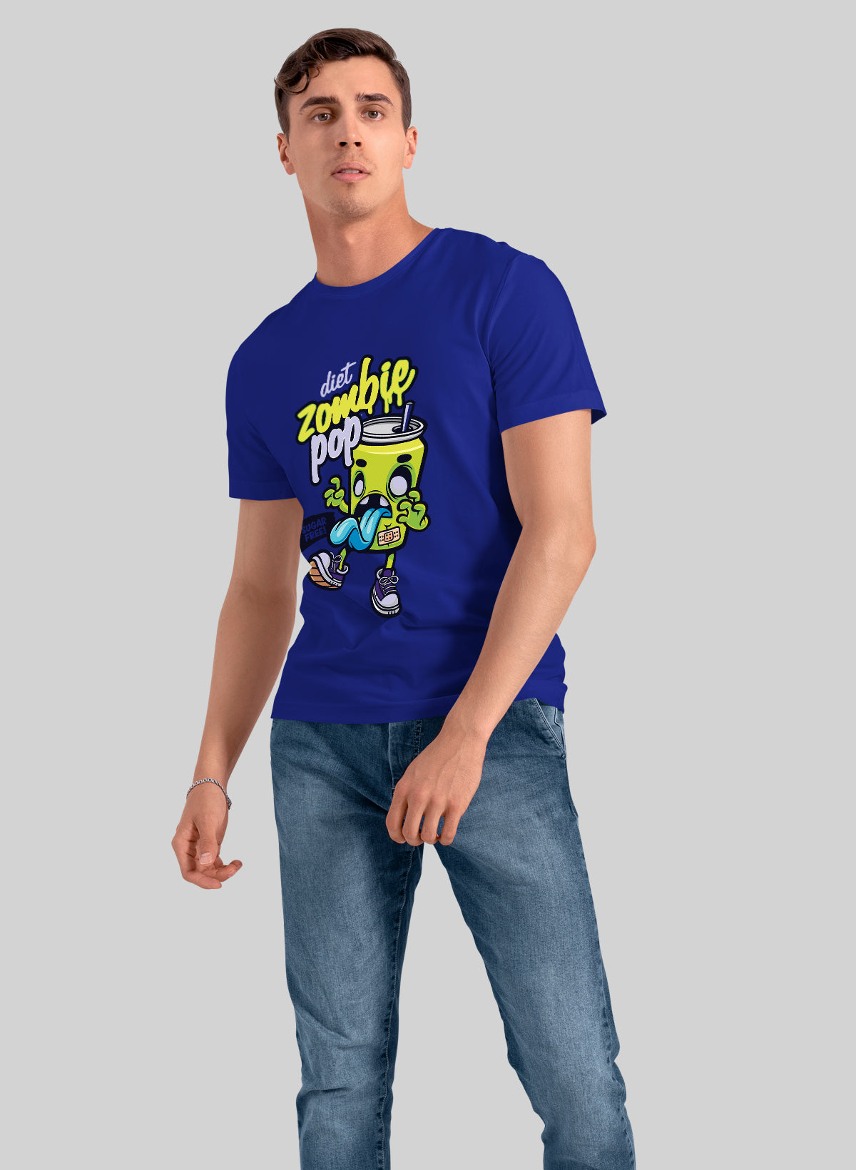 DIET ZOMBIE POP CREW NECK T-SHIRT