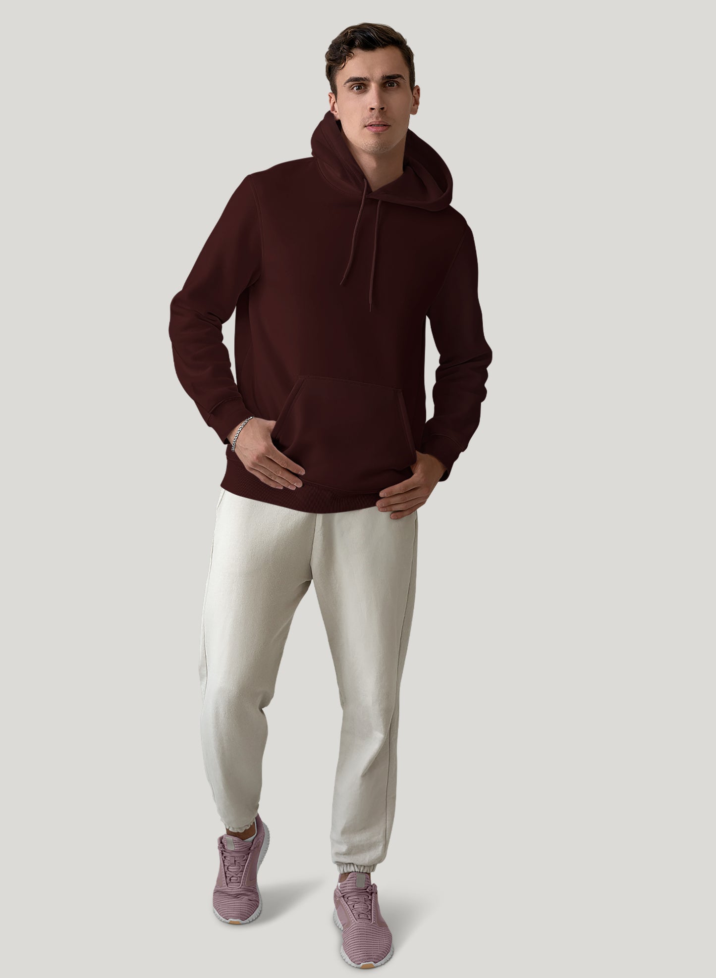 MAROON CLASSIC COMFORT HOODIE