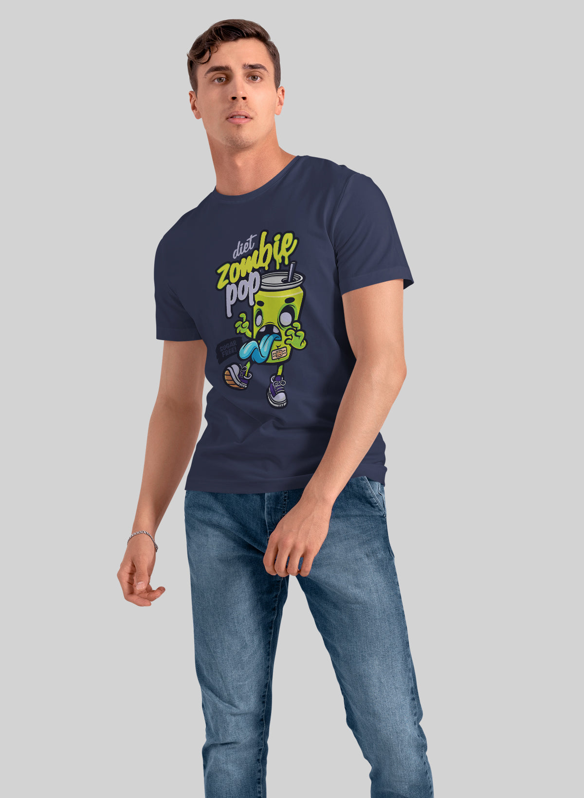 DIET ZOMBIE POP CREW NECK T-SHIRT