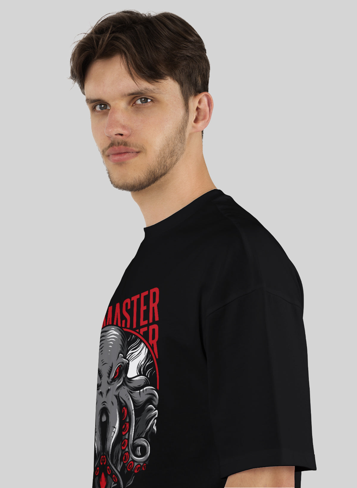 BOSS MASTER COTTON OVERSIZED T-SHIRT