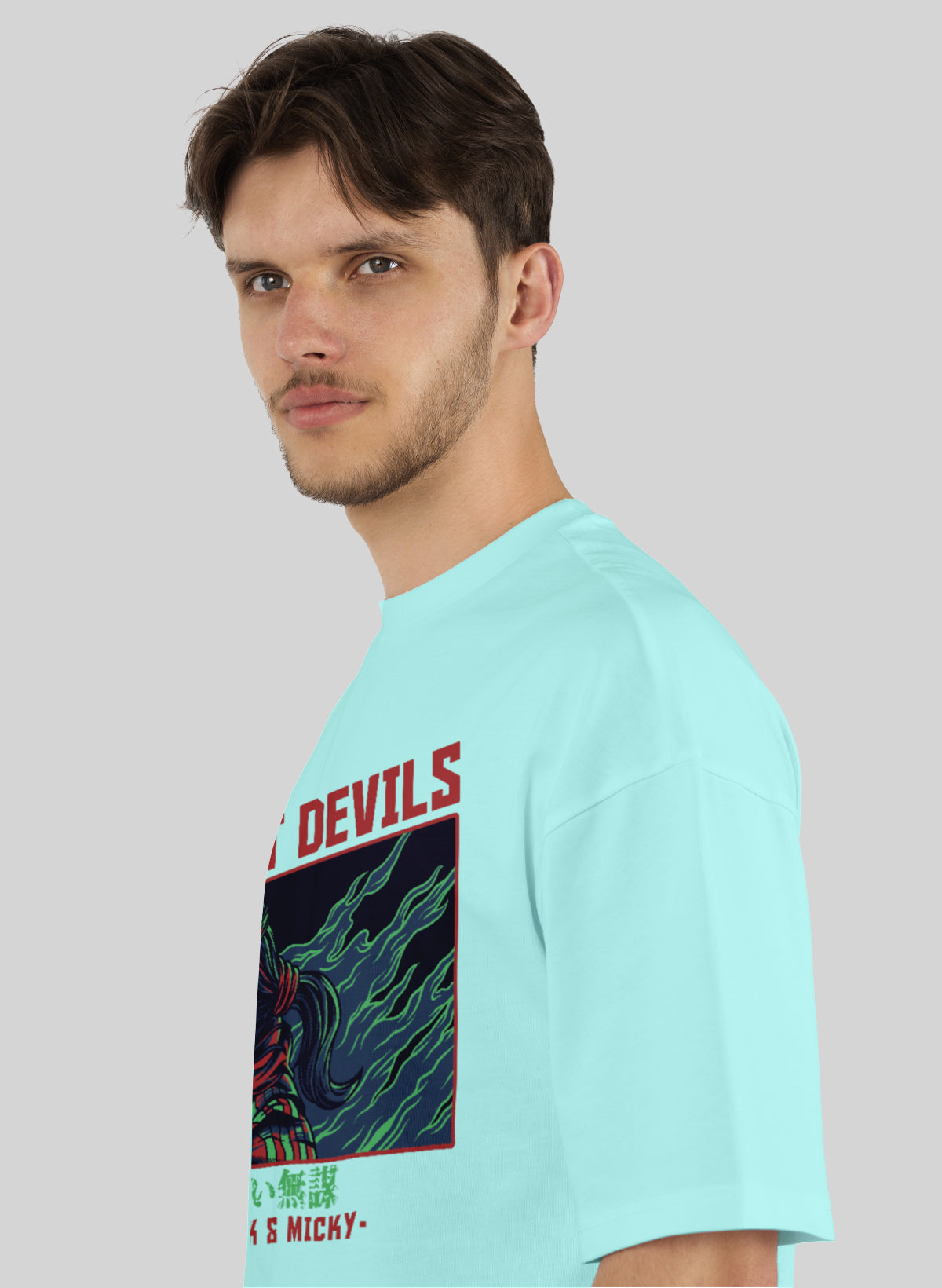 STREET DEVILS COTTON OVERSIZED T-SHIRT