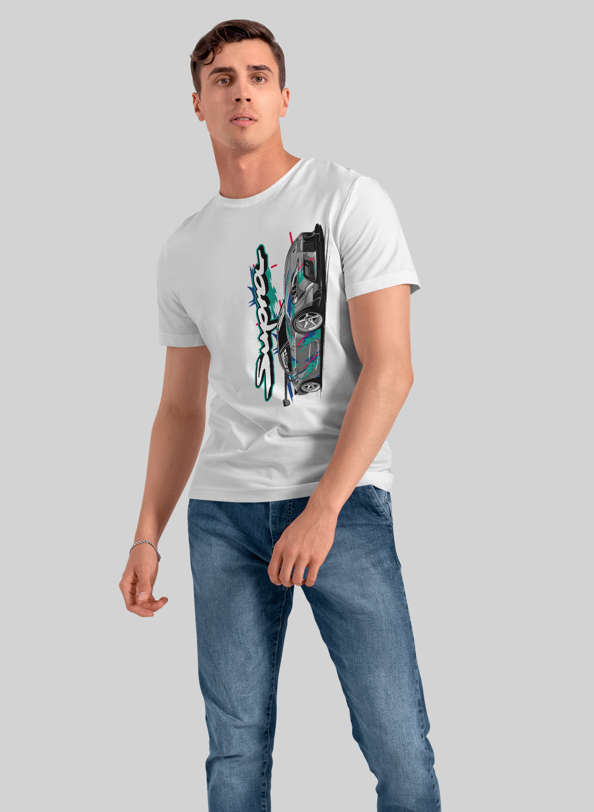 SUPRA STREET RACER CREW NECK T-SHIRT