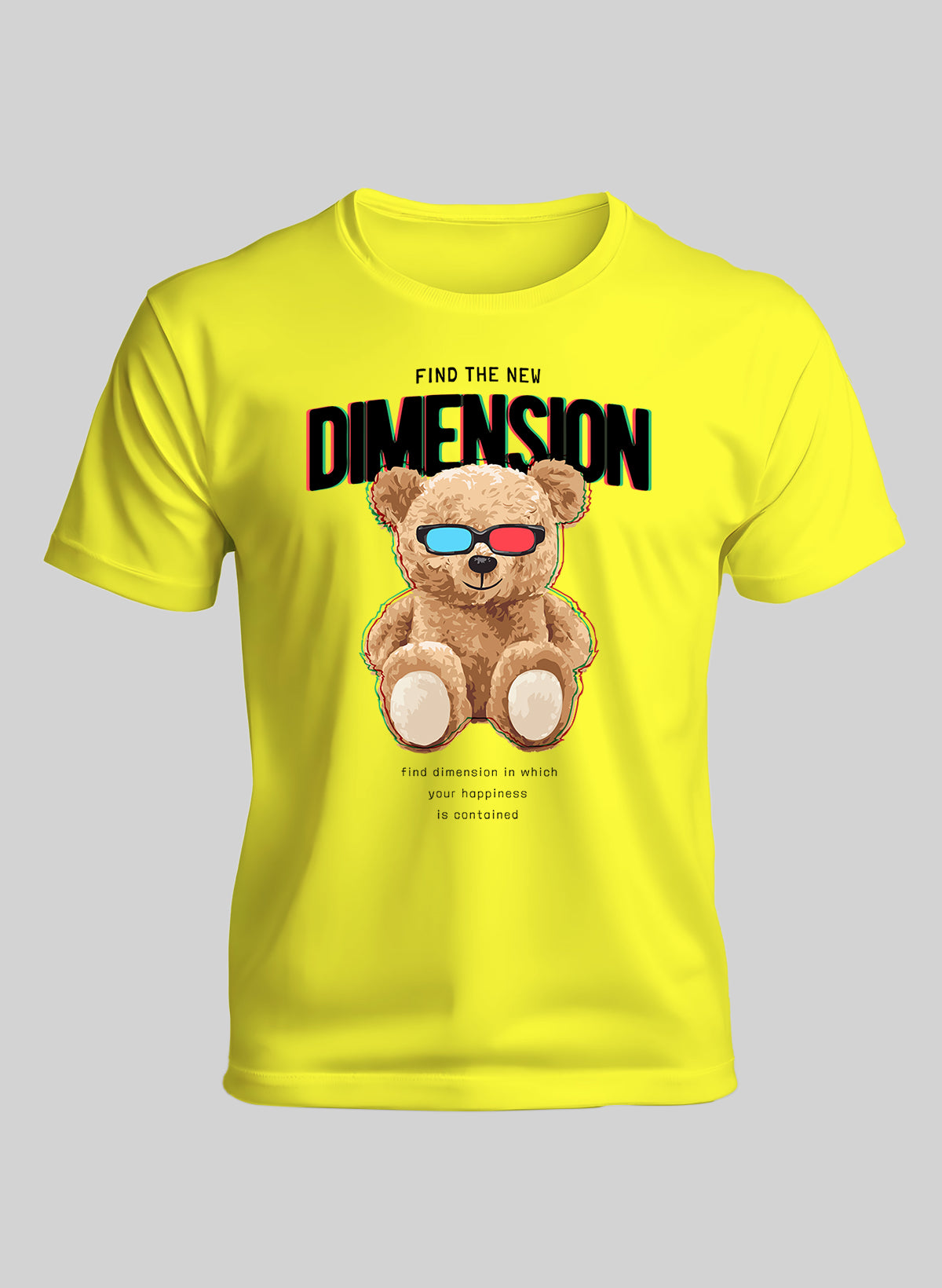 TEDDY FIND THE NEW DIMENSION CREW NECK T-SHIRT