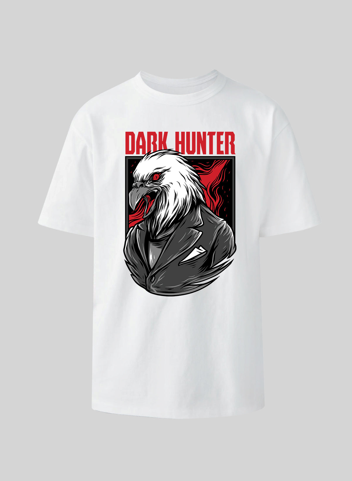 DARK HUNTER COTTON OVERSIZED T-SHIRT