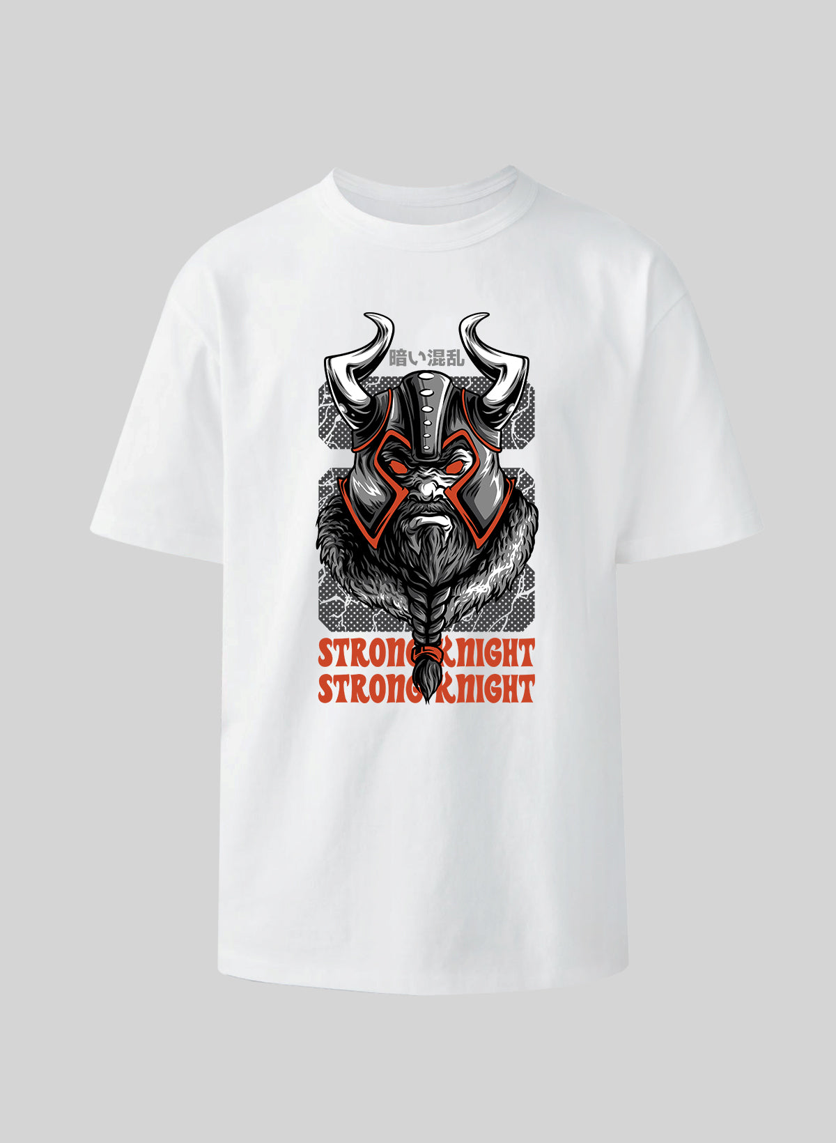 STRONG KNIGHT COTTON OVERSIZED T-SHIRT